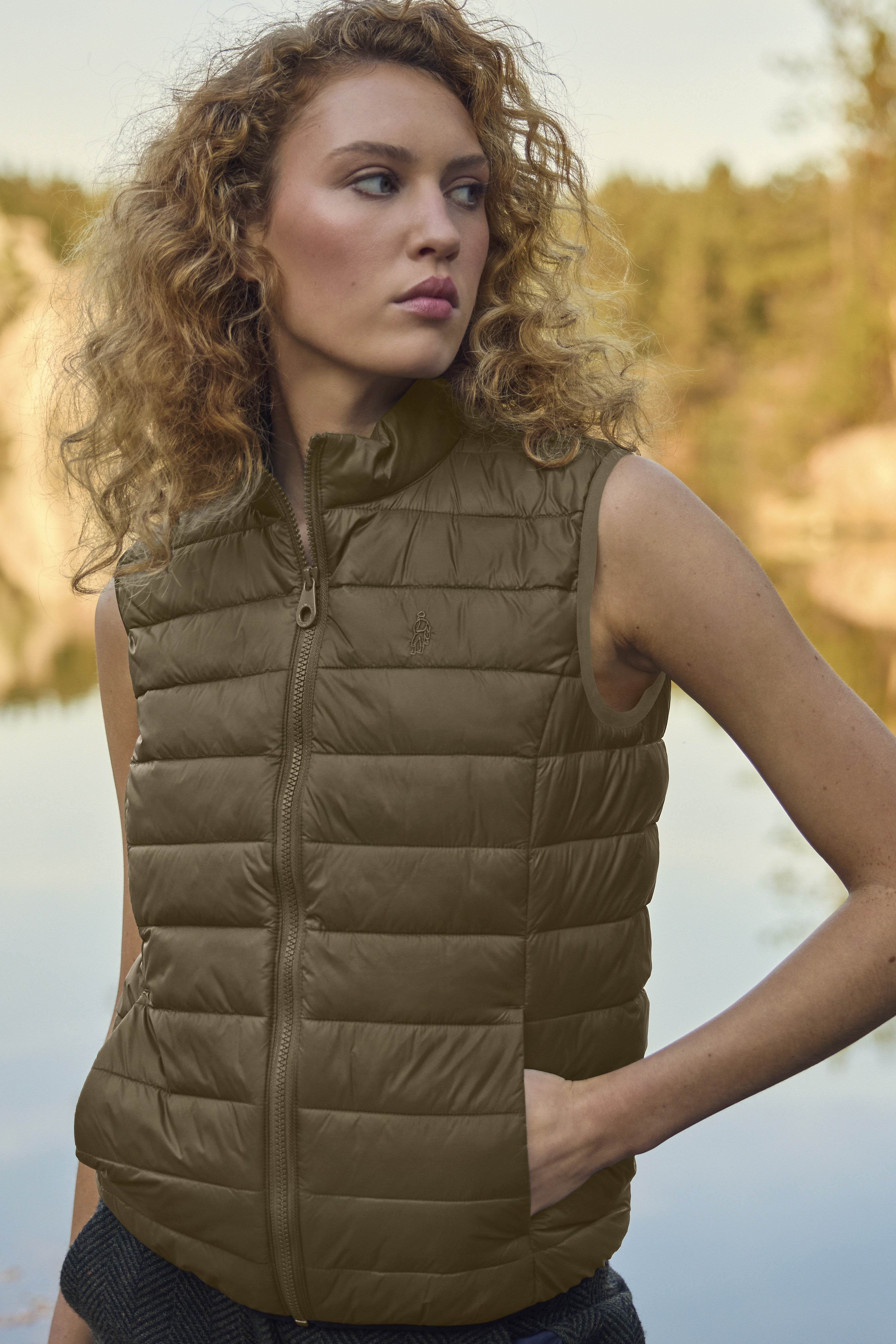 Women's Puffer Gilets - Jack Murphy Clothing