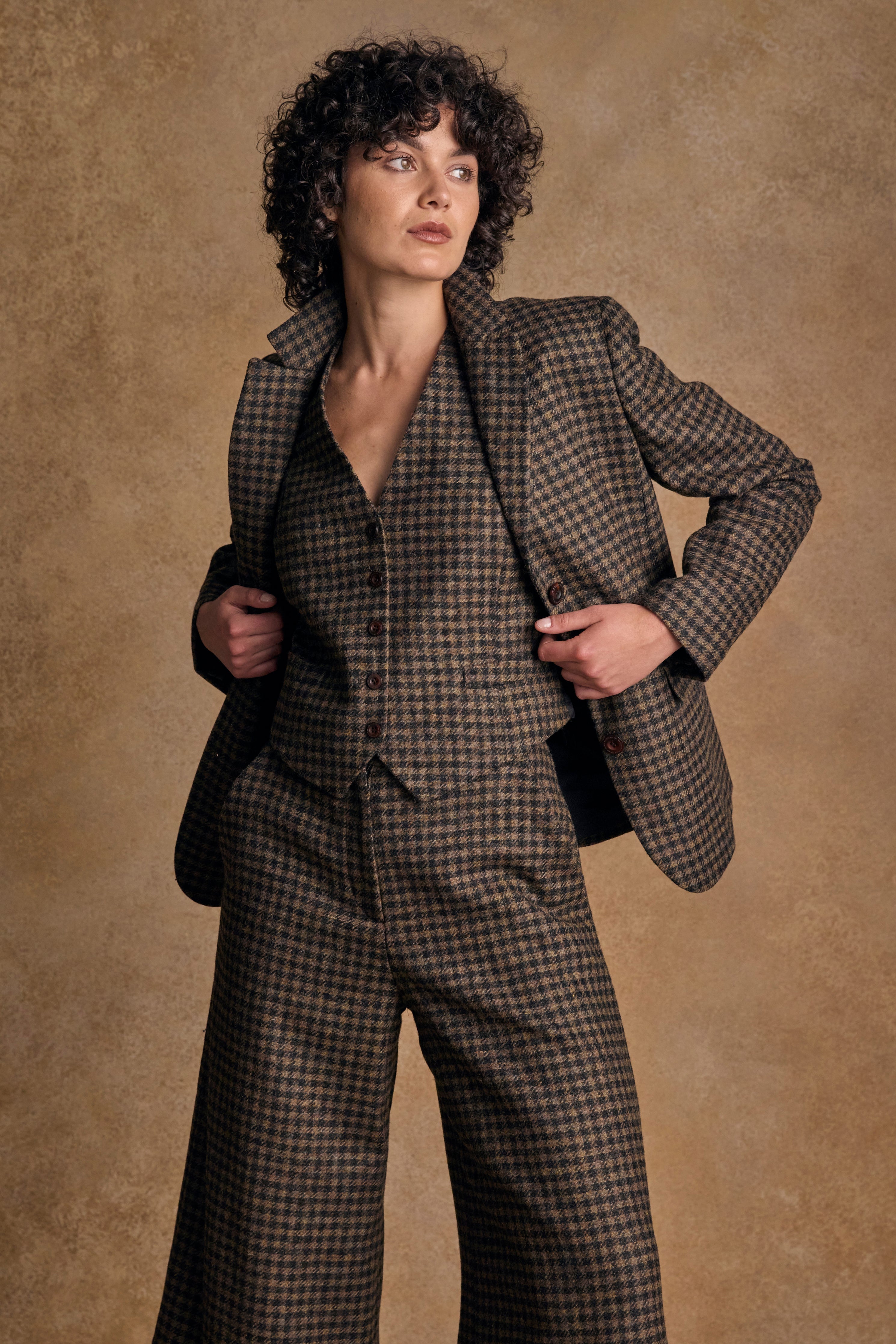 Earth Check Suit - New Collection - Jack Murphy Ireland