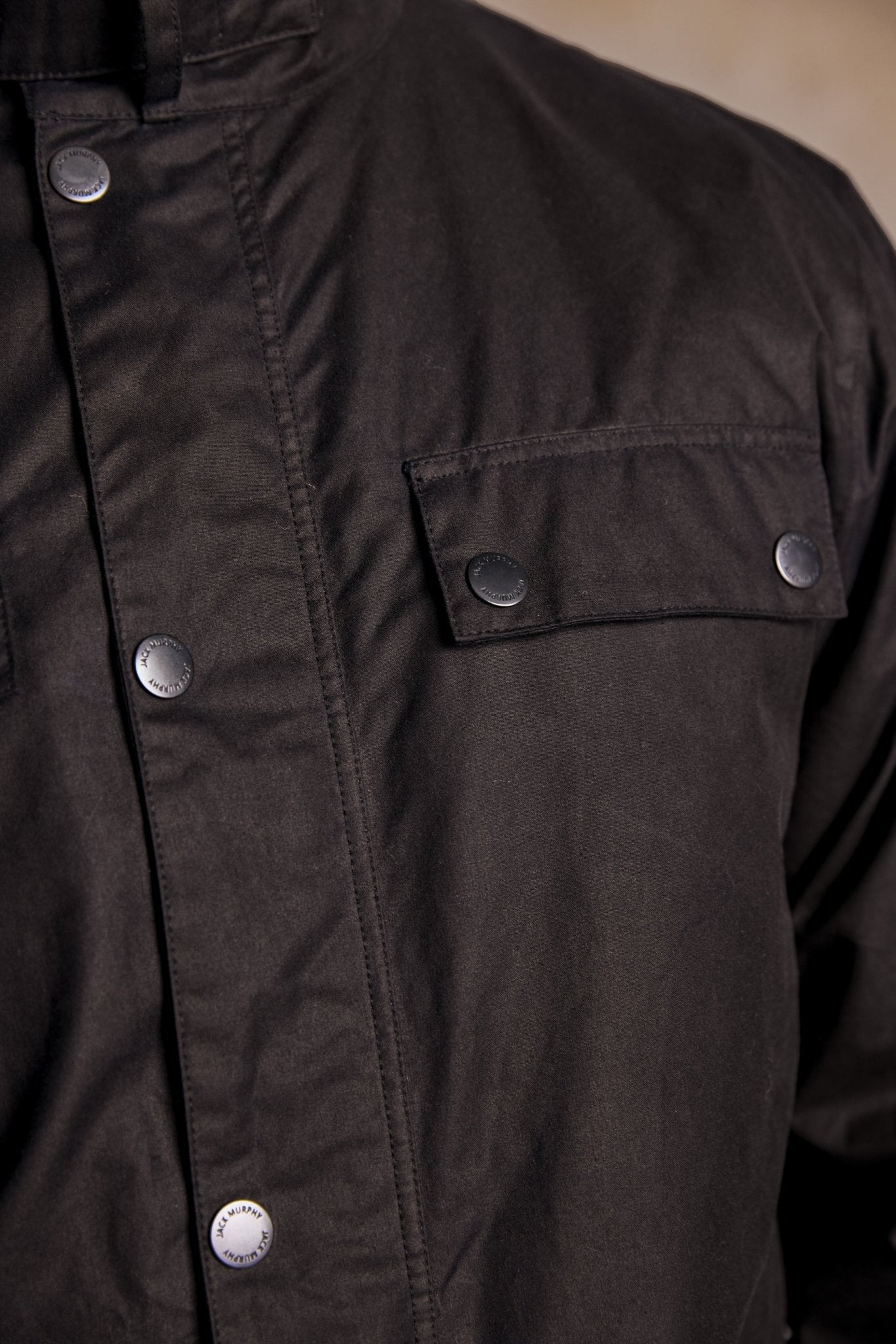 Jack Murphy Clothing - Ciaran Wax Jacket - Rustic Brown - Wax