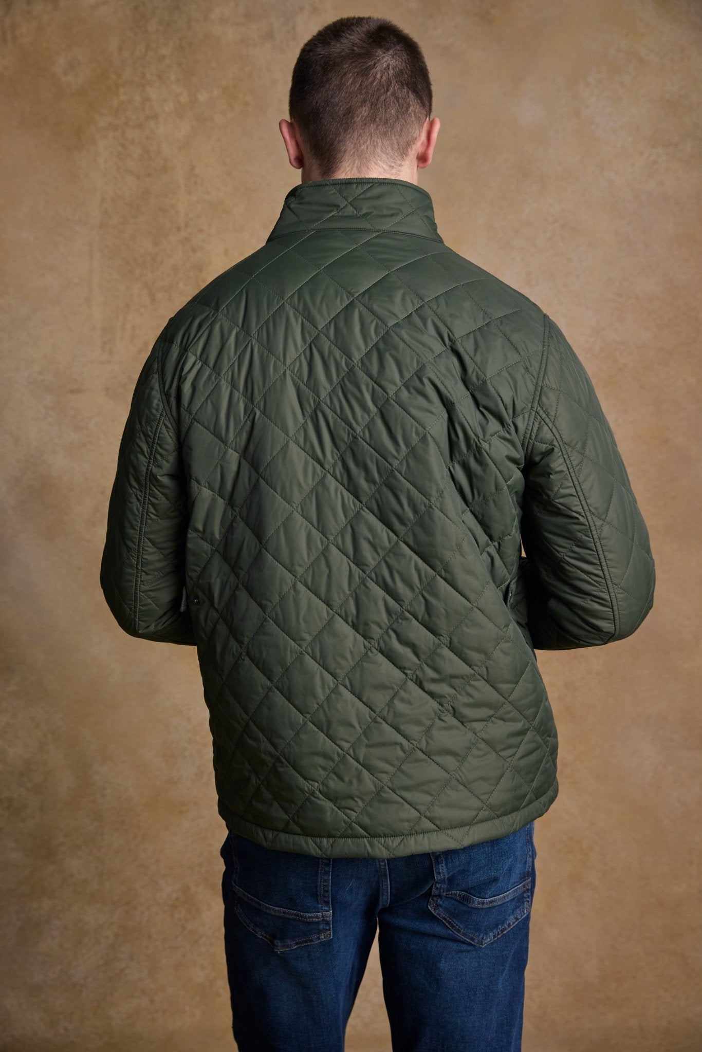 Jack Murphy Ireland - Ronan Quilted Jacket - Olive - Quilts & Gilets