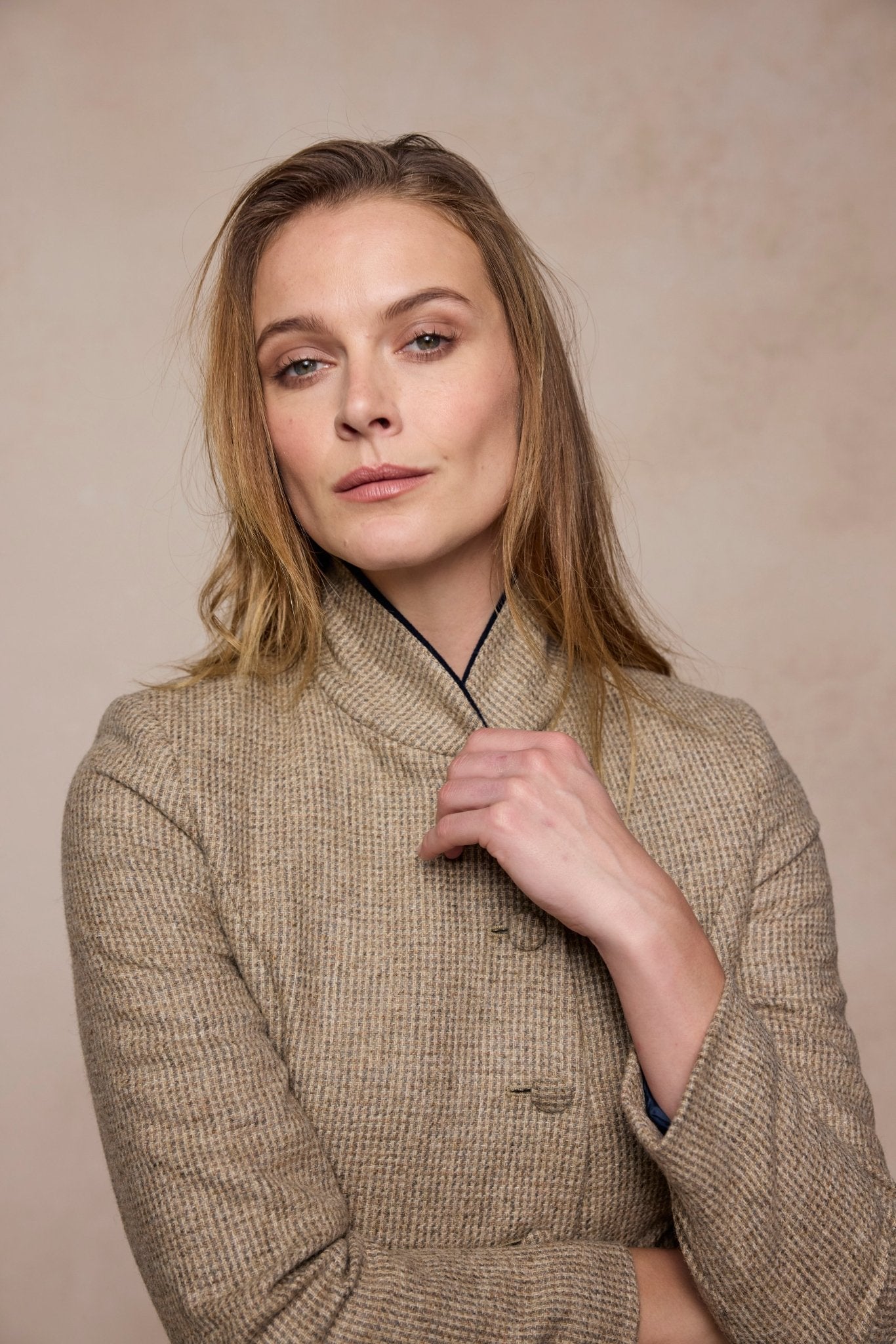 Jack Murphy Clothing - Nicole Tweed Jacket - Barley Weave - Tweed