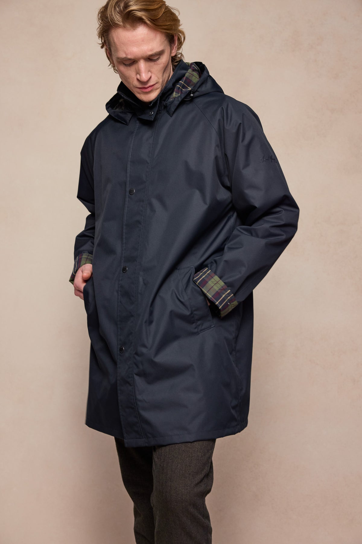 Glendalough Waterproof Coat - Navy
