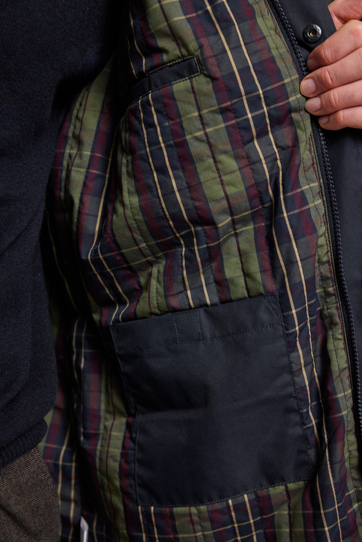 Glendalough Waterproof Coat - Navy