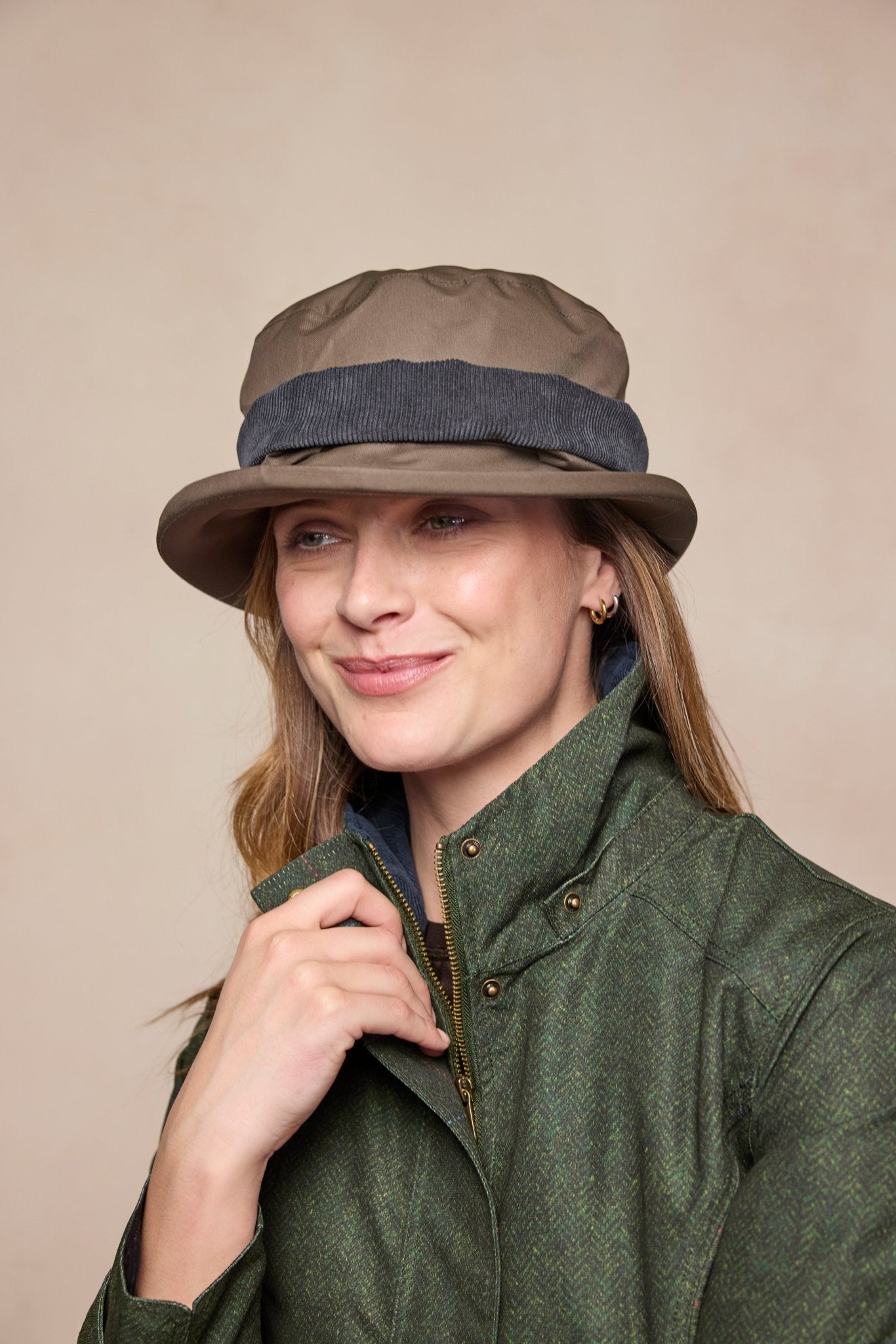 Jack Murphy Clothing - Connemara Waterproof Hat - Mocha - Hats