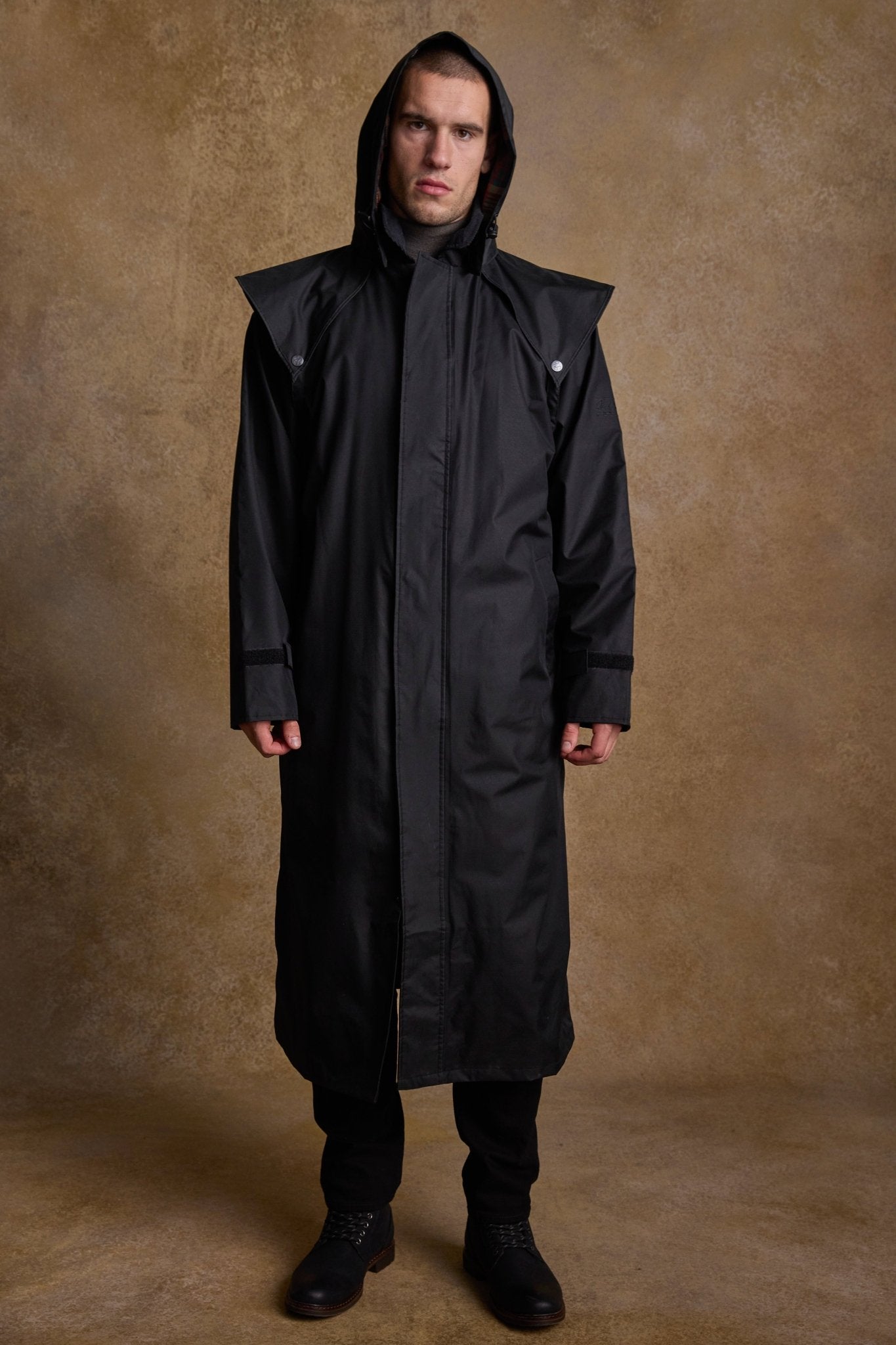 Jack Murphy Clothing - Lambourne Waterproof Coat - Black - Waterproof