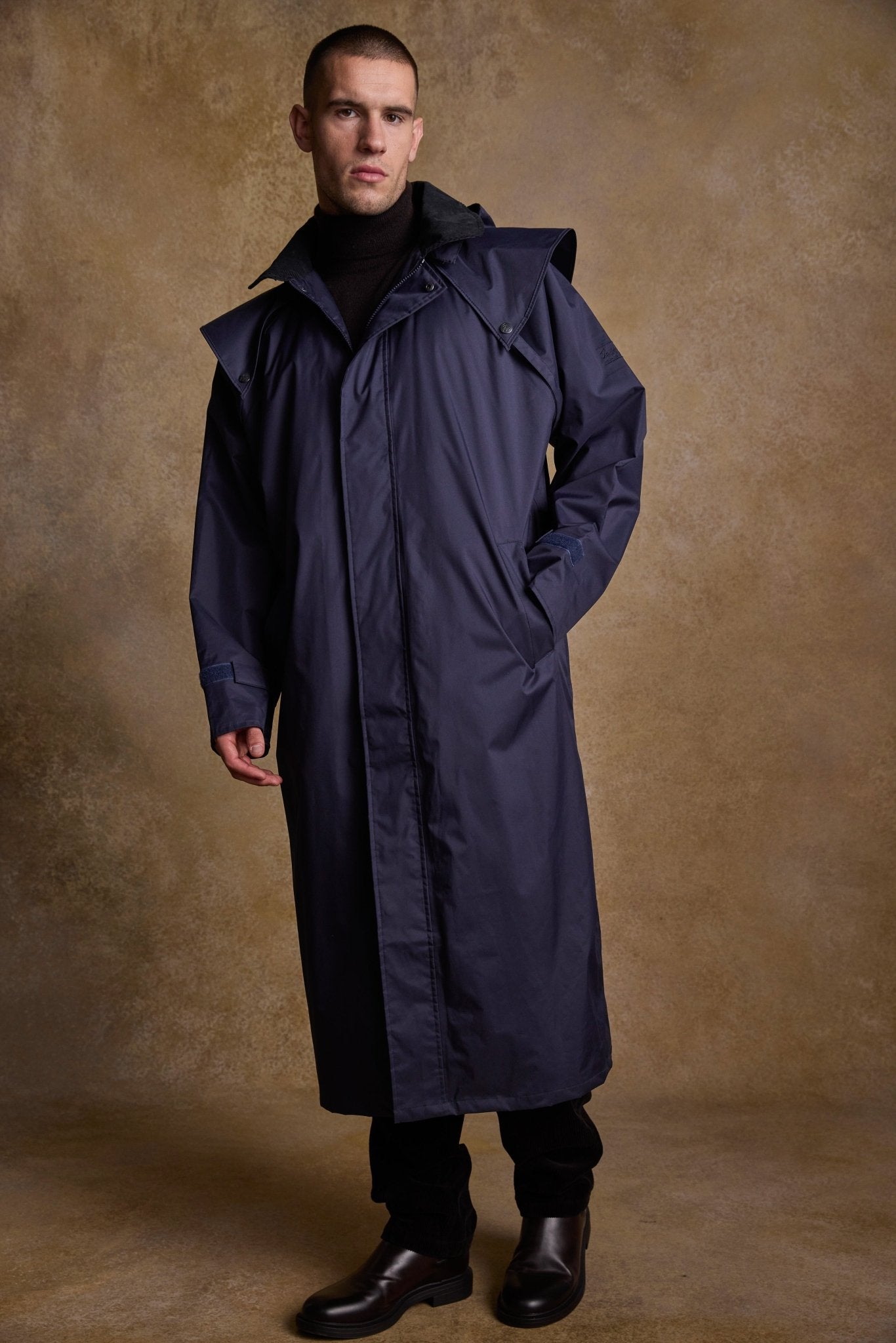 Jack Murphy Clothing - Lambourne Waterproof Coat - Navy - Waterproof