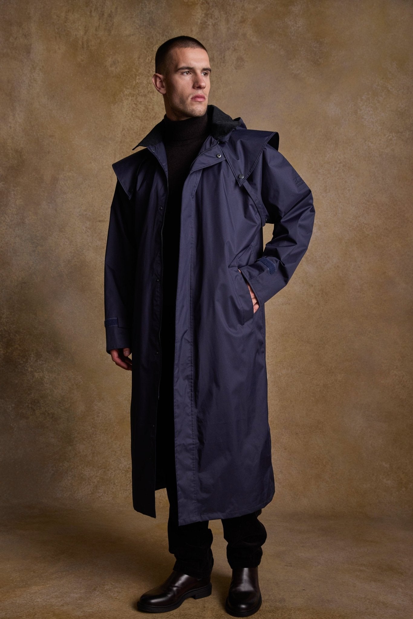 Jack Murphy Clothing - Lambourne Waterproof Coat - Navy - Waterproof