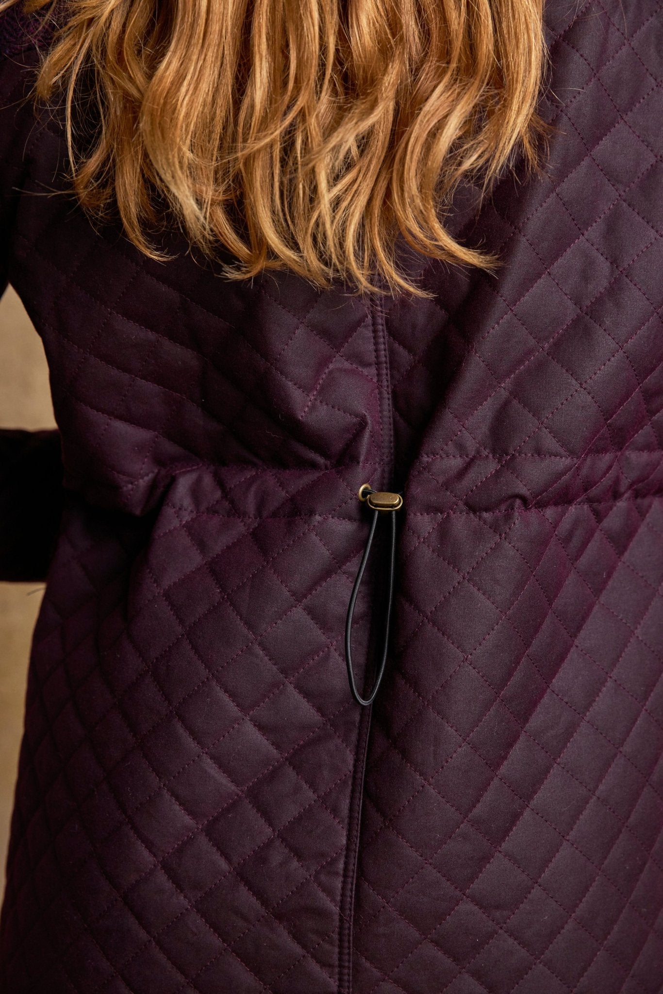 Jack Murphy Clothing - Jodie Wax Coat - Claret - Wax