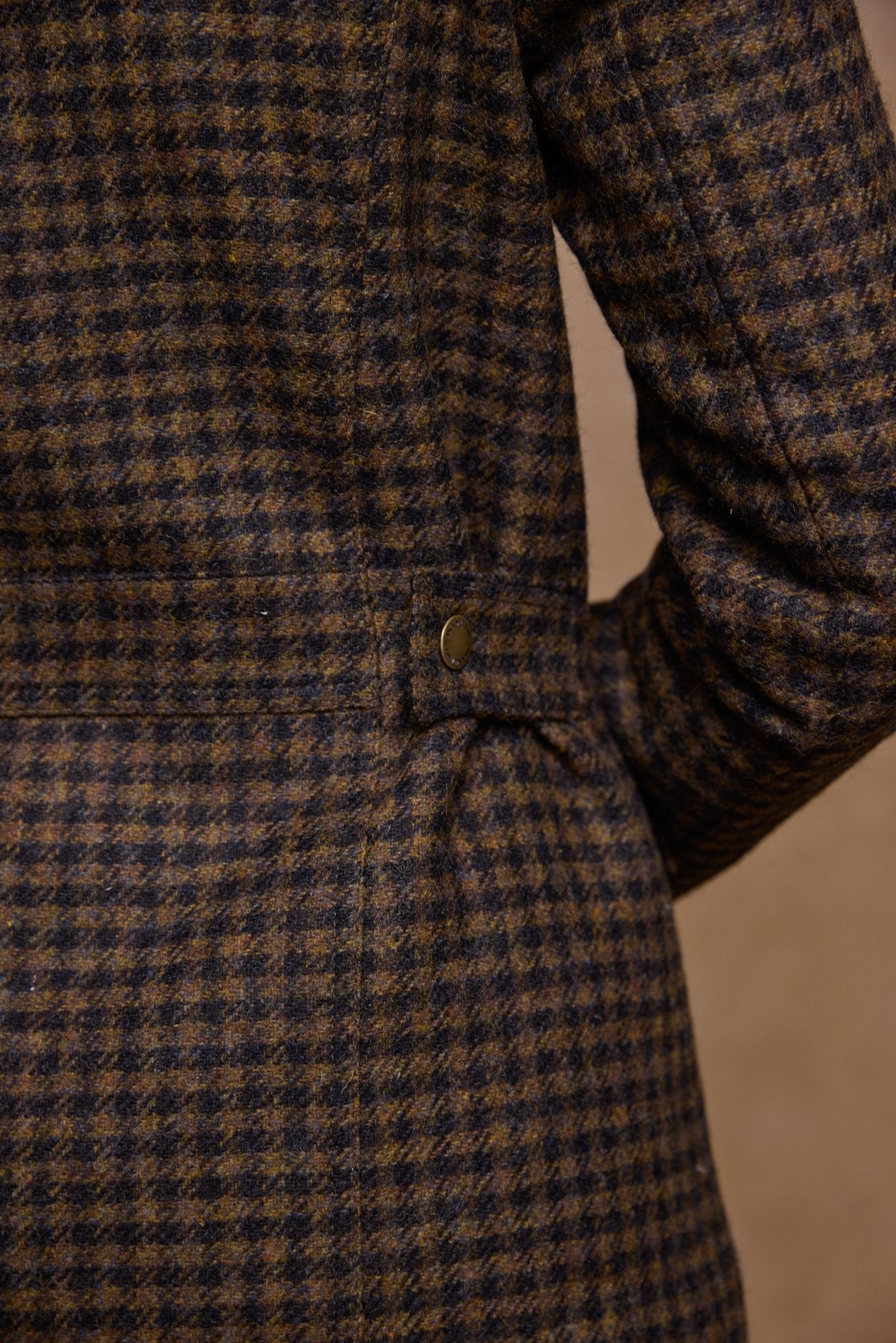Jack Murphy Clothing - Aine Tweed Jacket - Earth Check - Tweed