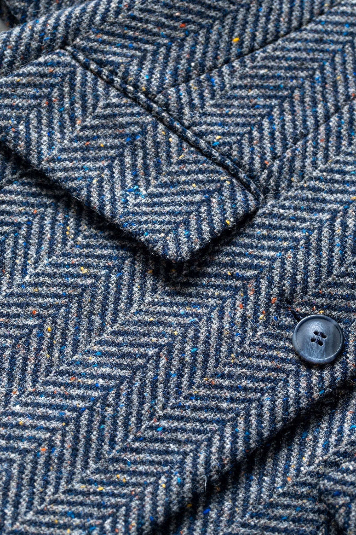 Jack Murphy Clothing - Deirdre Tweed Coat - Atlantic Mist - Tweed