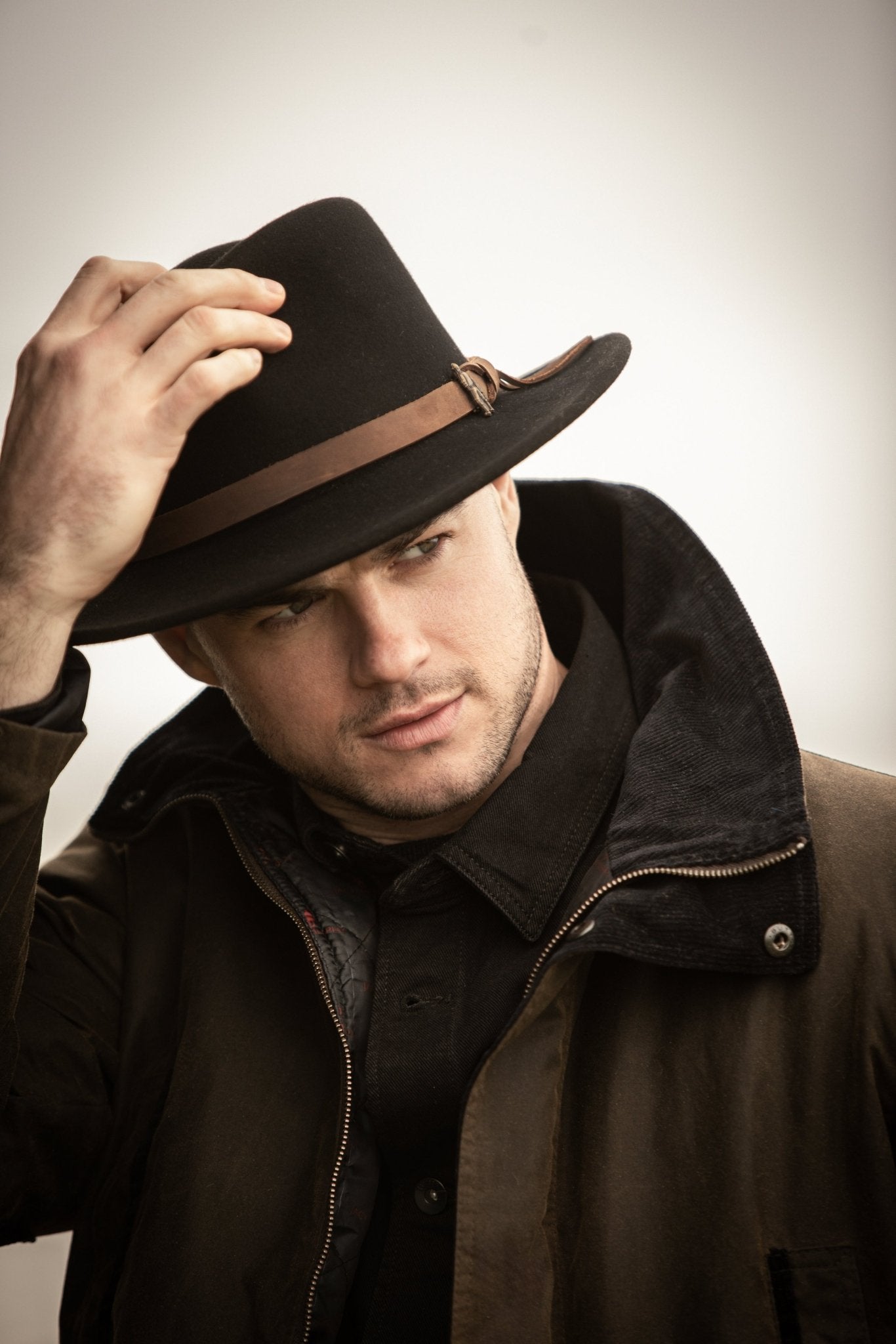 Jack Murphy Ireland - Boston Felt Hat - Black - Hats
