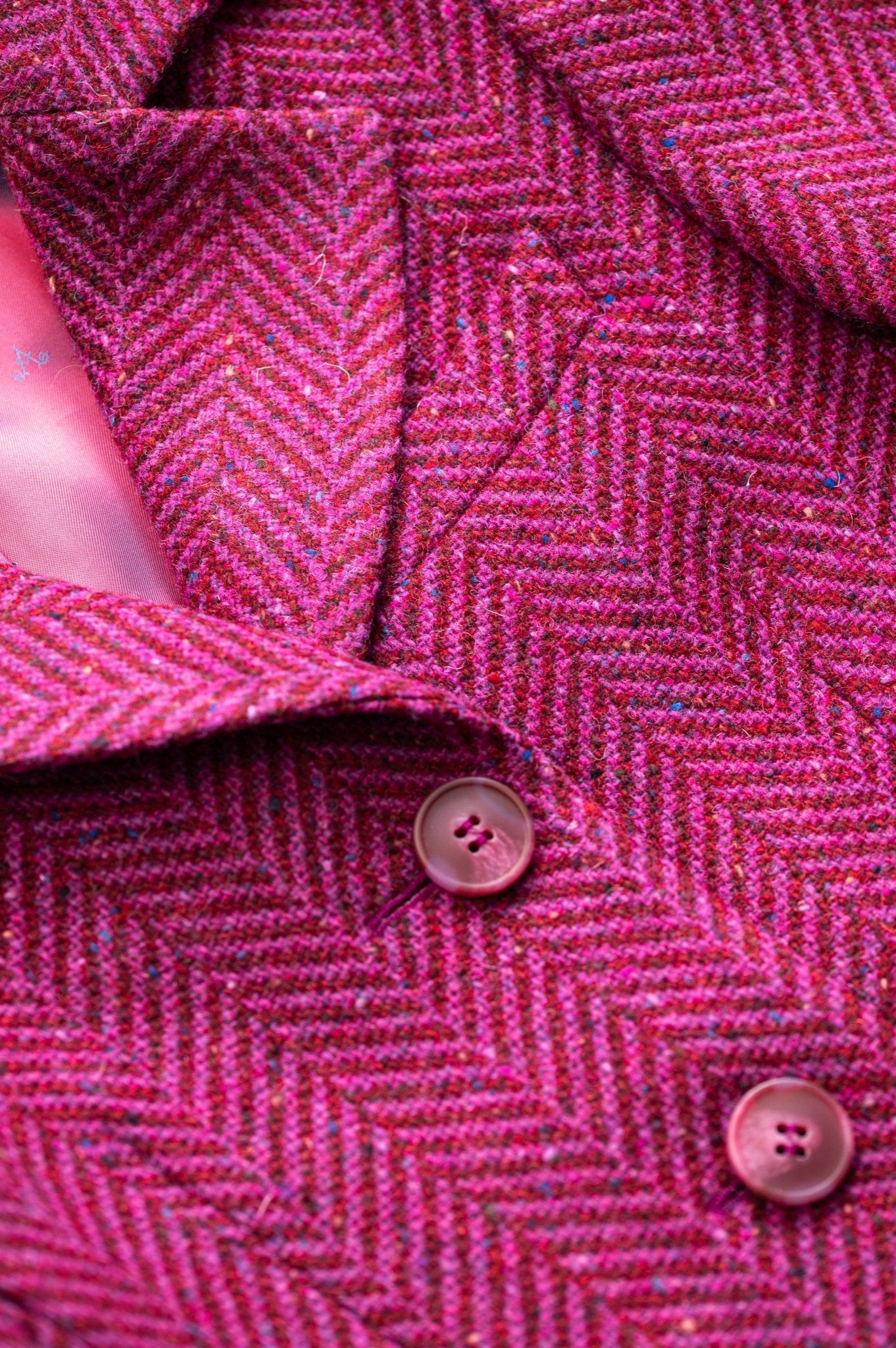 Jack Murphy Clothing - Nora Tweed Blazer - Wild Burren Rose - Tweed