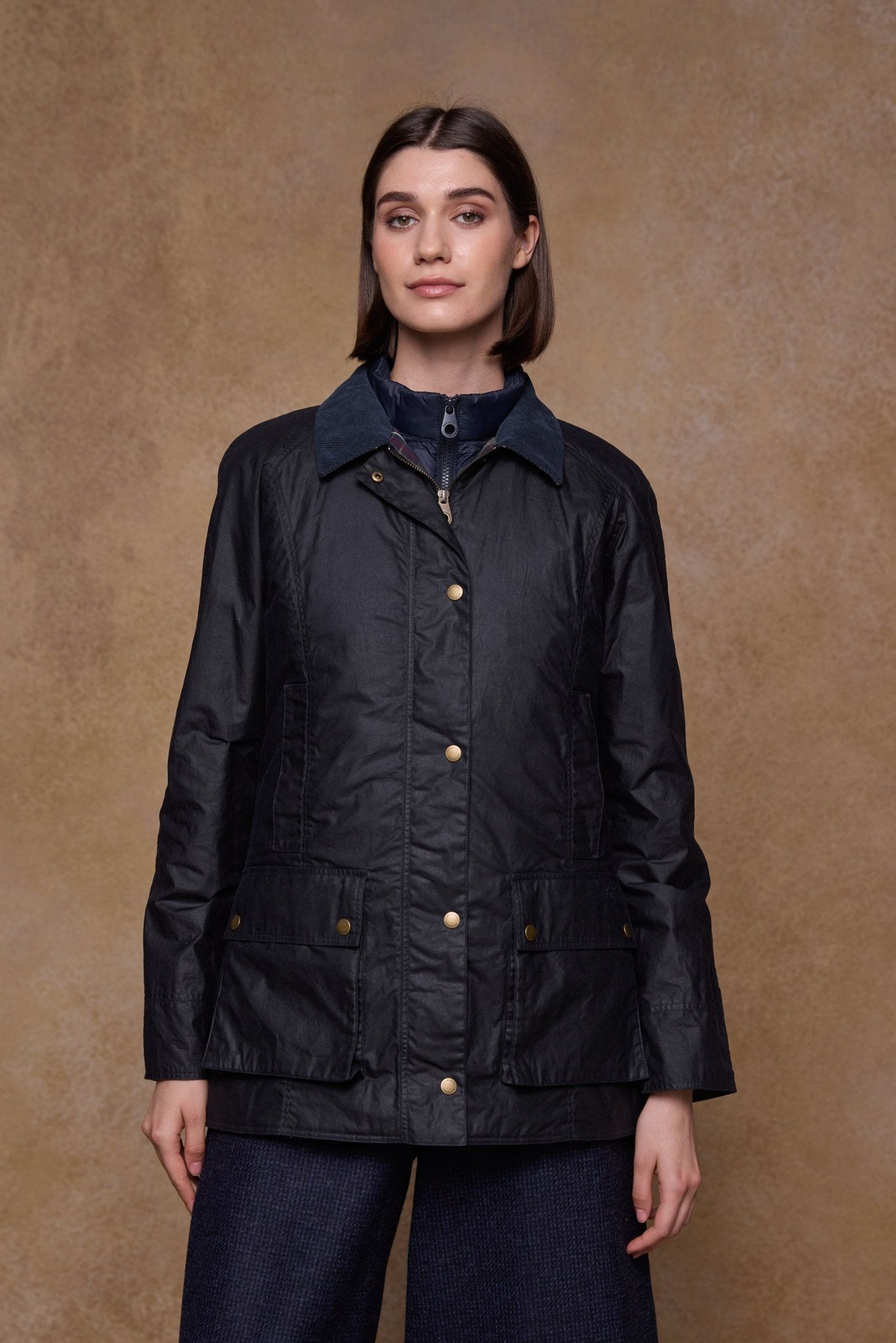 Jack Murphy Clothing - Claire Wax Jacket - Navy - Wax