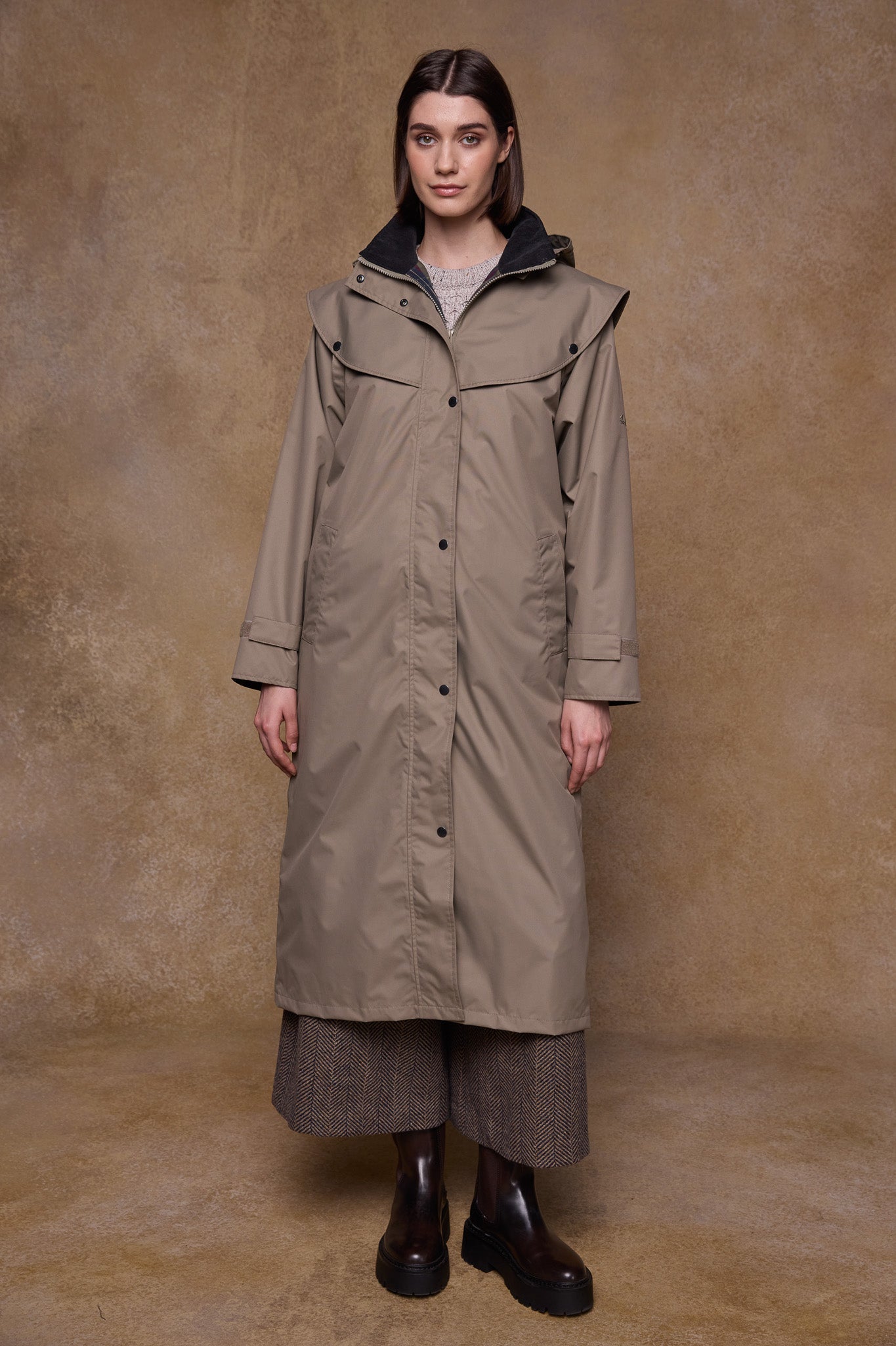 Connemara Waterproof Coat - Stone
