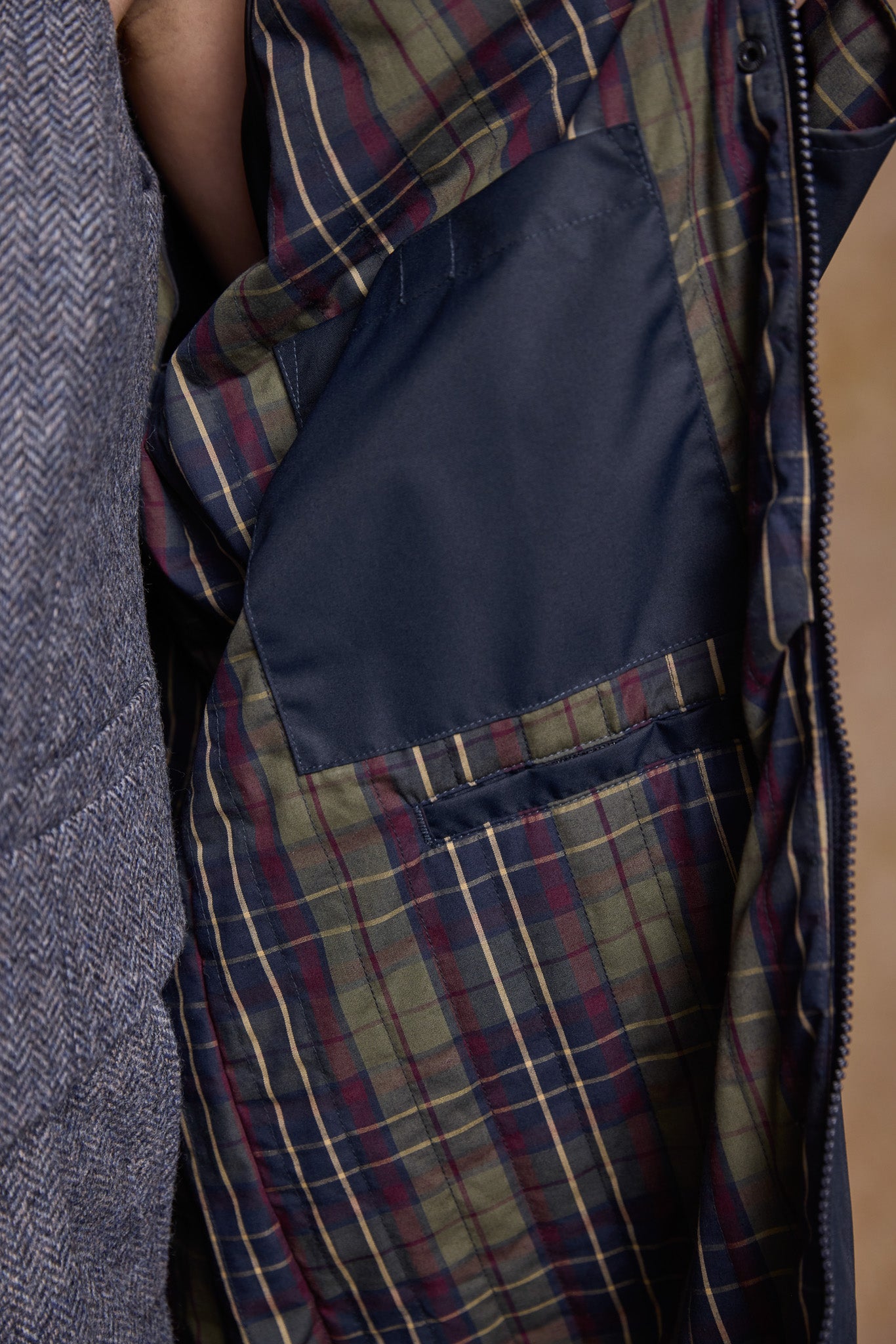 Connemara Waterproof Coat - Navy