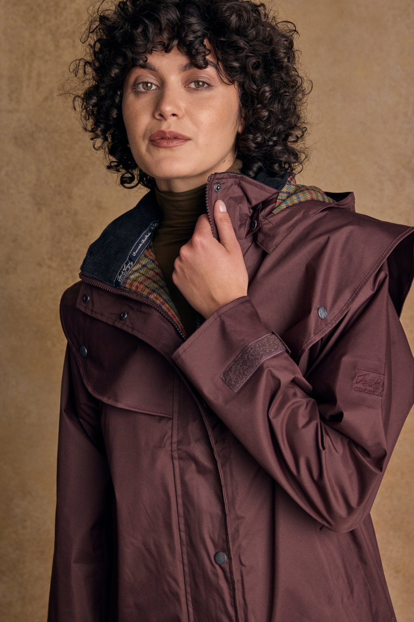 Jack Murphy Ireland - Cotswold Waterproof Jacket - Deep Claret - Waterproof