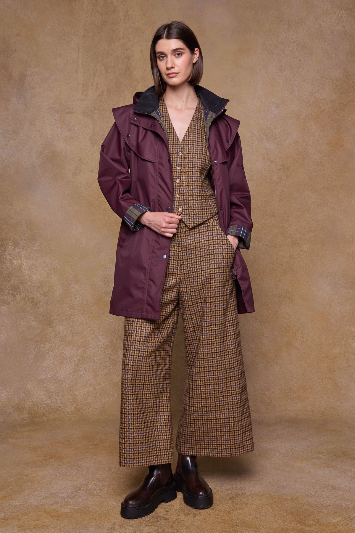Dingle Waterproof Jacket - Maroon