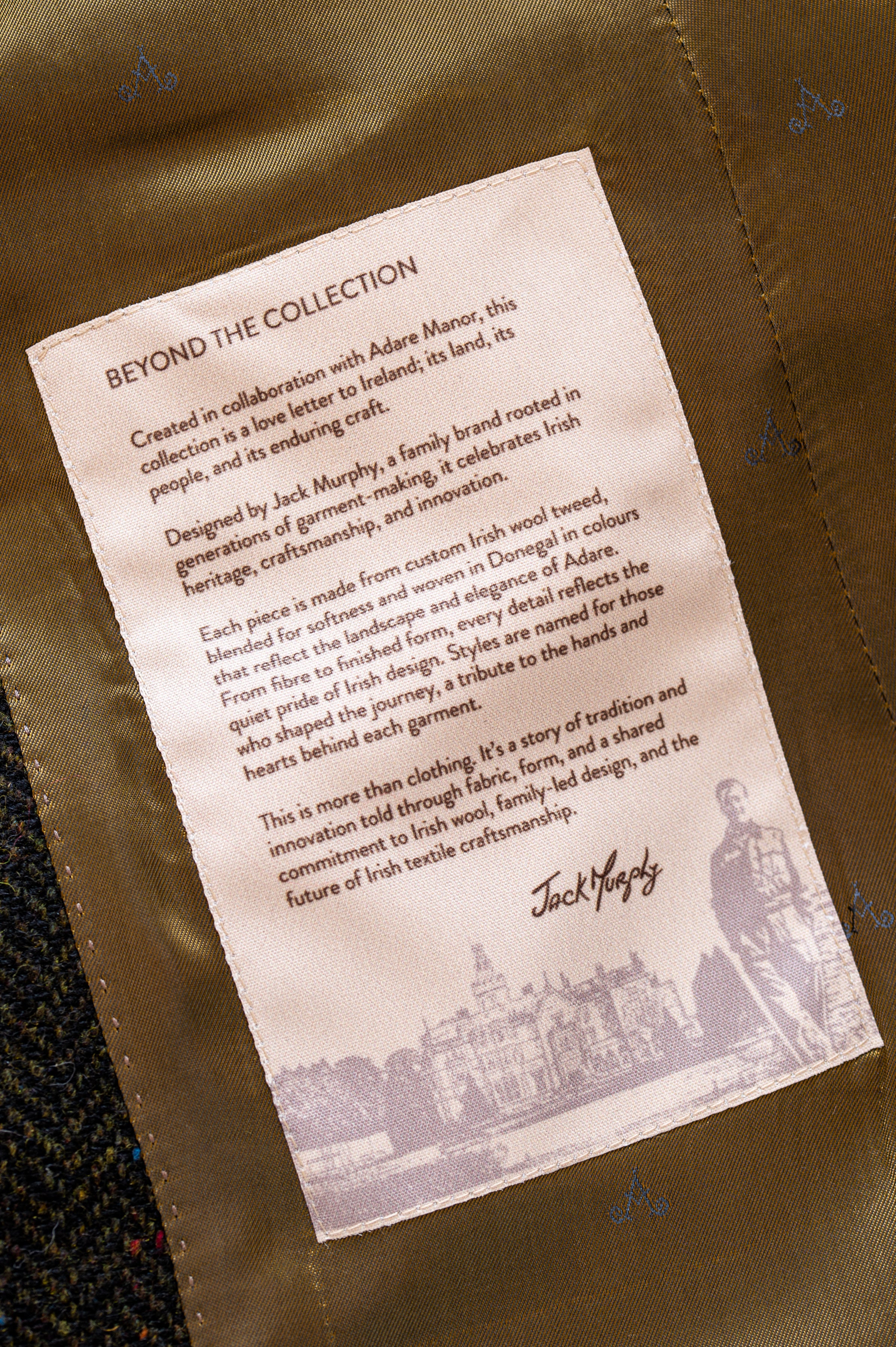 Deirdre Tweed Coat - Emerald Glen