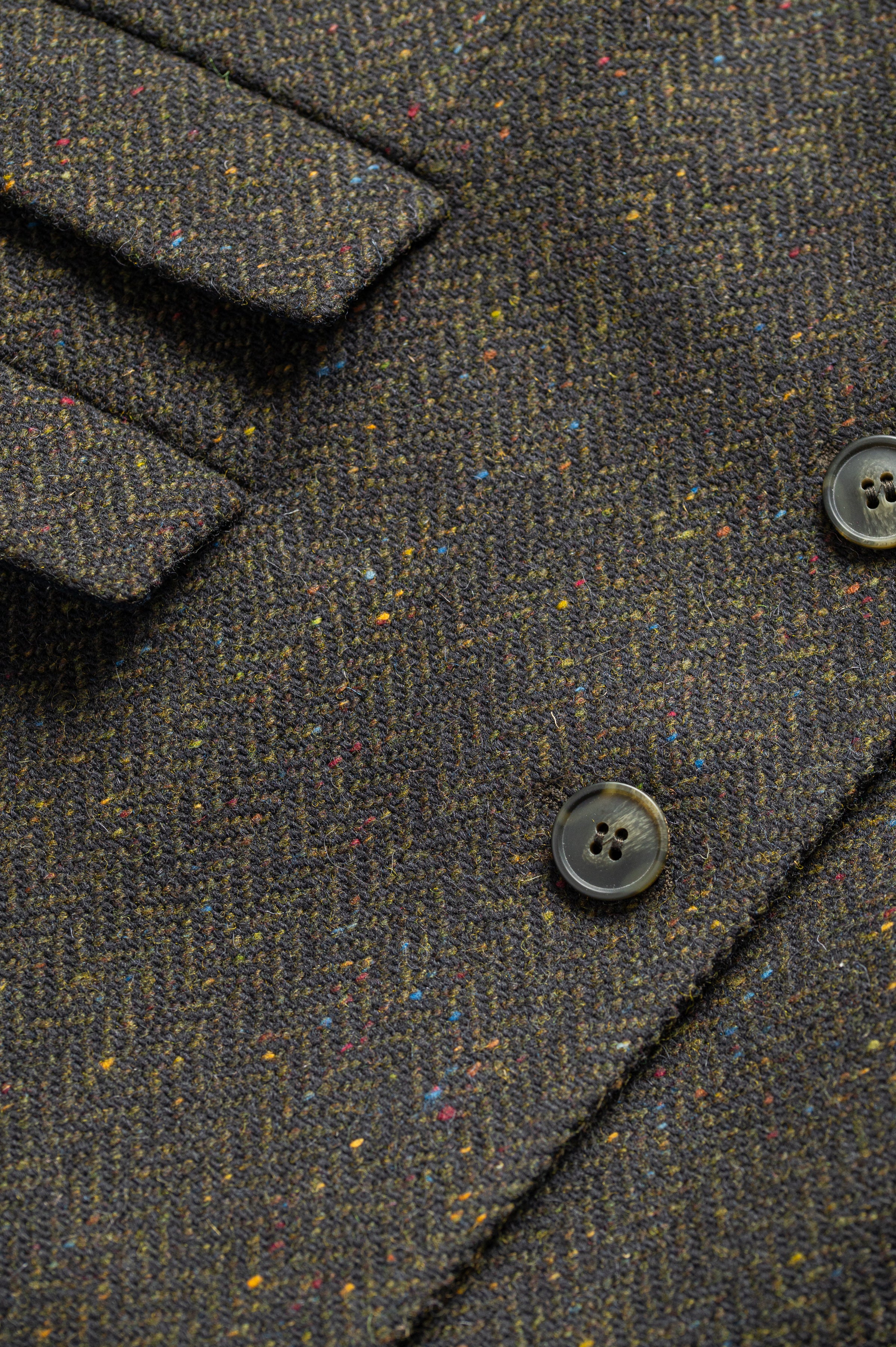 Nora Tweed Blazer - Emerald Glen