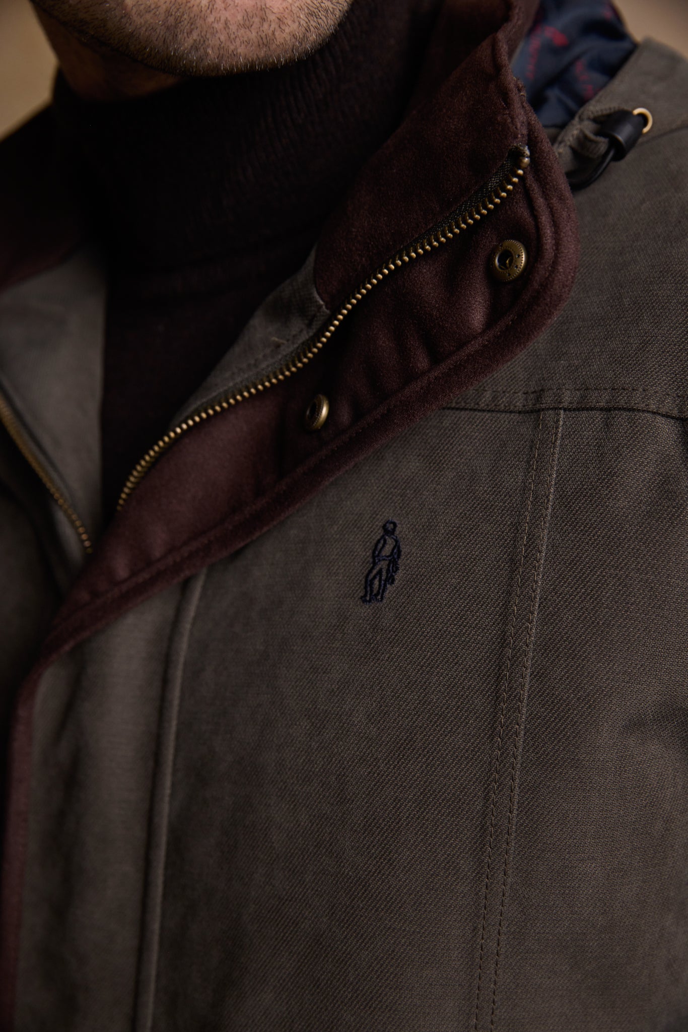 Jack Murphy Ireland - Emmet Waterproof Long Coat - Olive - Waterproof