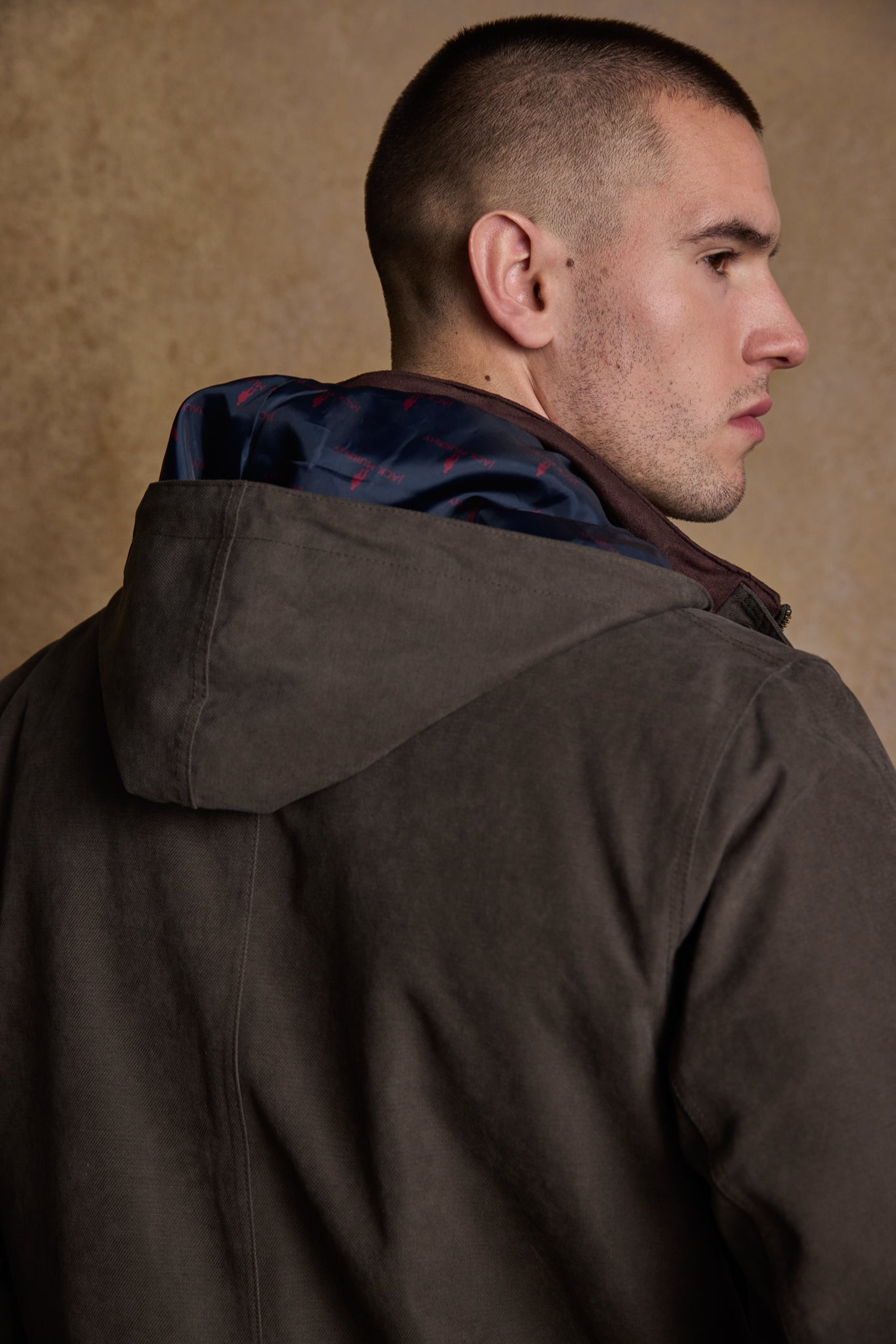 Jack Murphy Ireland - Emmet Waterproof Long Coat - Olive - Waterproof