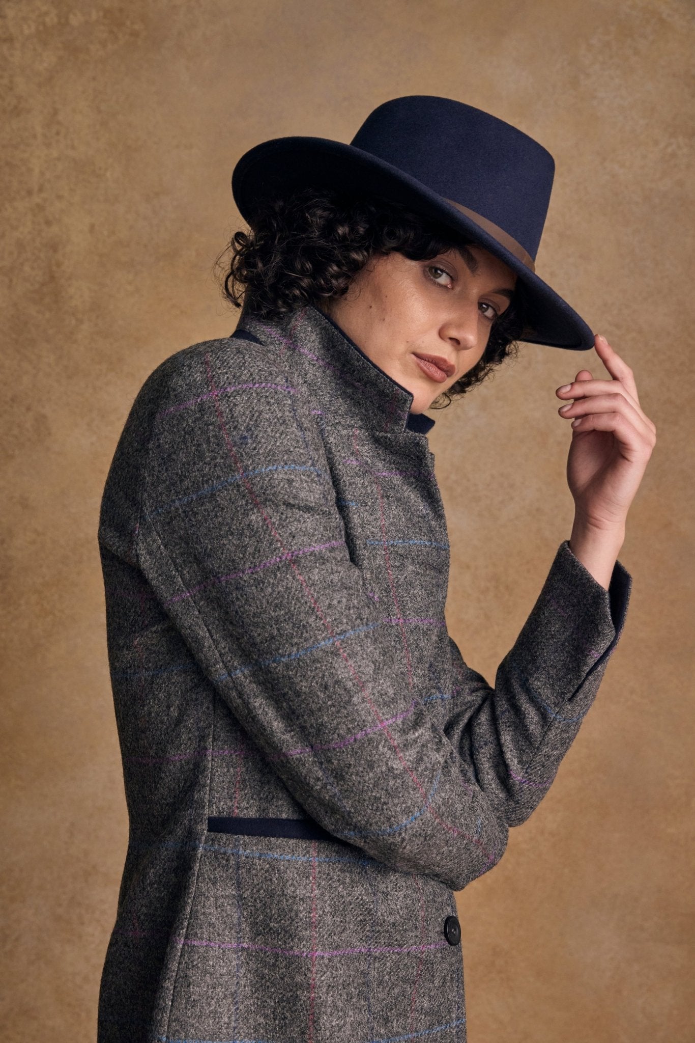 Jack Murphy Ireland - Boston Felt Hat - Navy - Hats