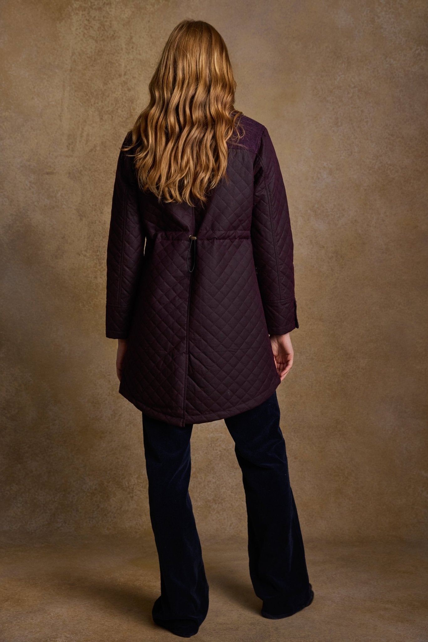 Jack Murphy Ireland - Jodie Wax Coat - Claret - Wax