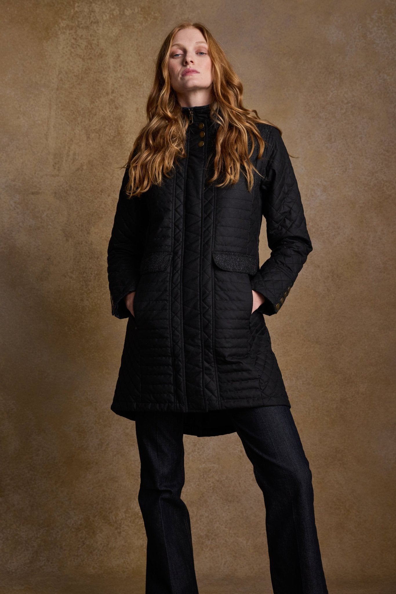 Jodie Wax Coat Black