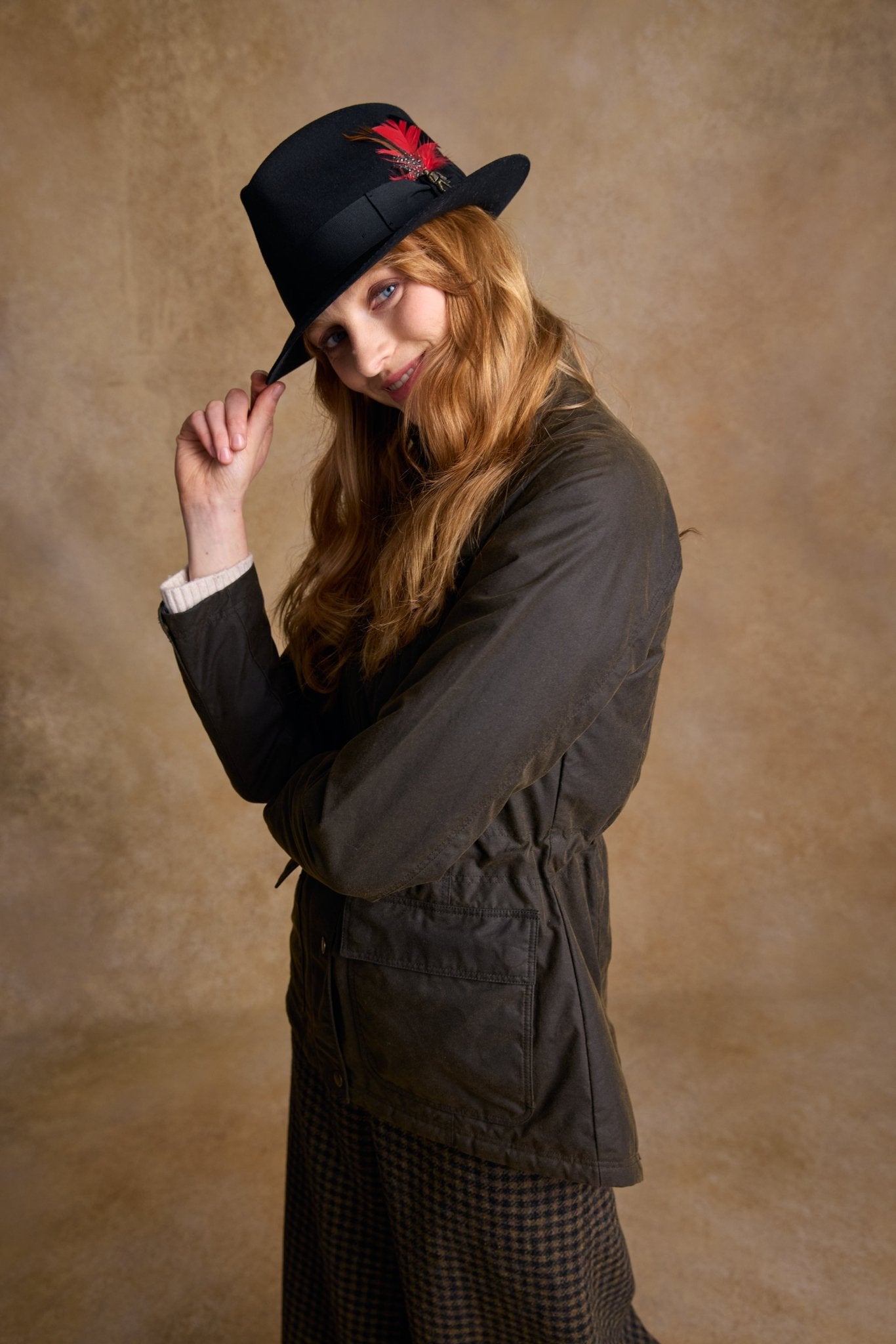 Jack Murphy Ireland - Kildare Felt Trilby Hat - Black - Hats