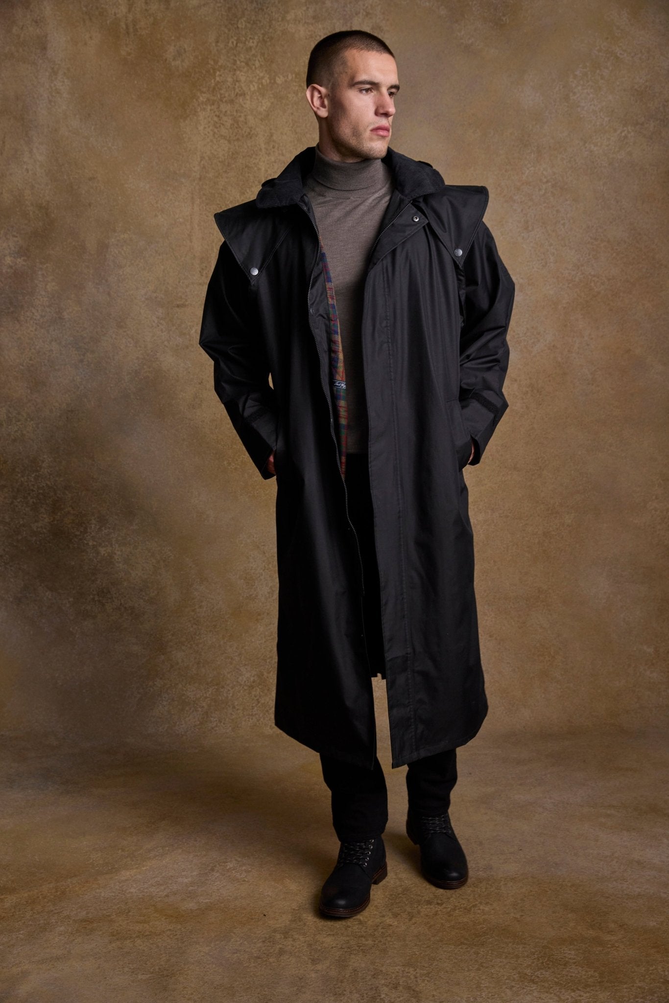 Jack Murphy Ireland - Lambourne Waterproof Coat - Black - Waterproof