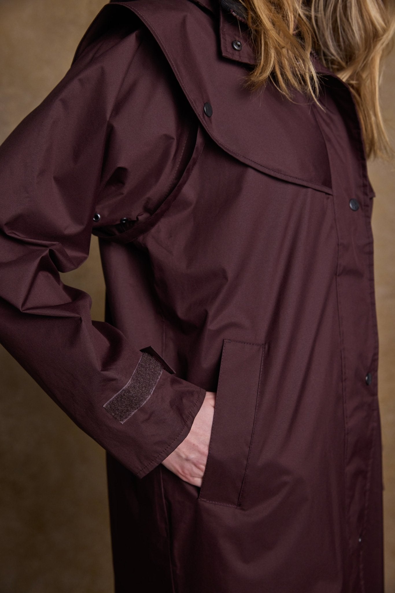 Jack Murphy Ireland - Malvern Waterproof Coat - Deep Claret - Waterproof