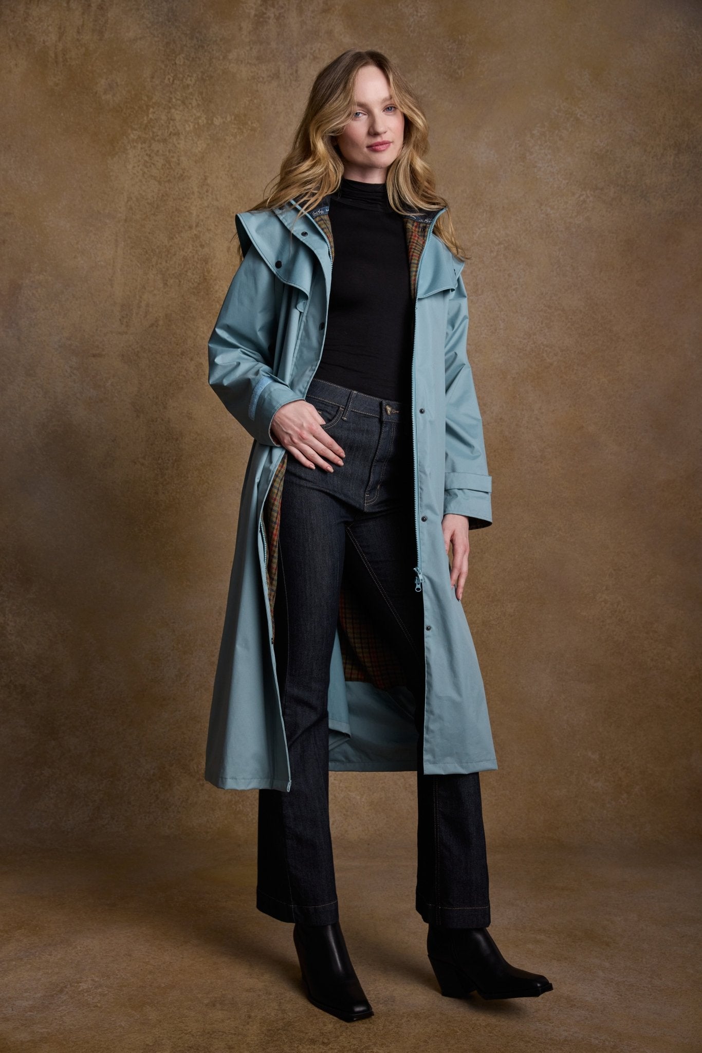 Jack Murphy Ireland - Malvern Waterproof Coat - Smoke Blue - Waterproof