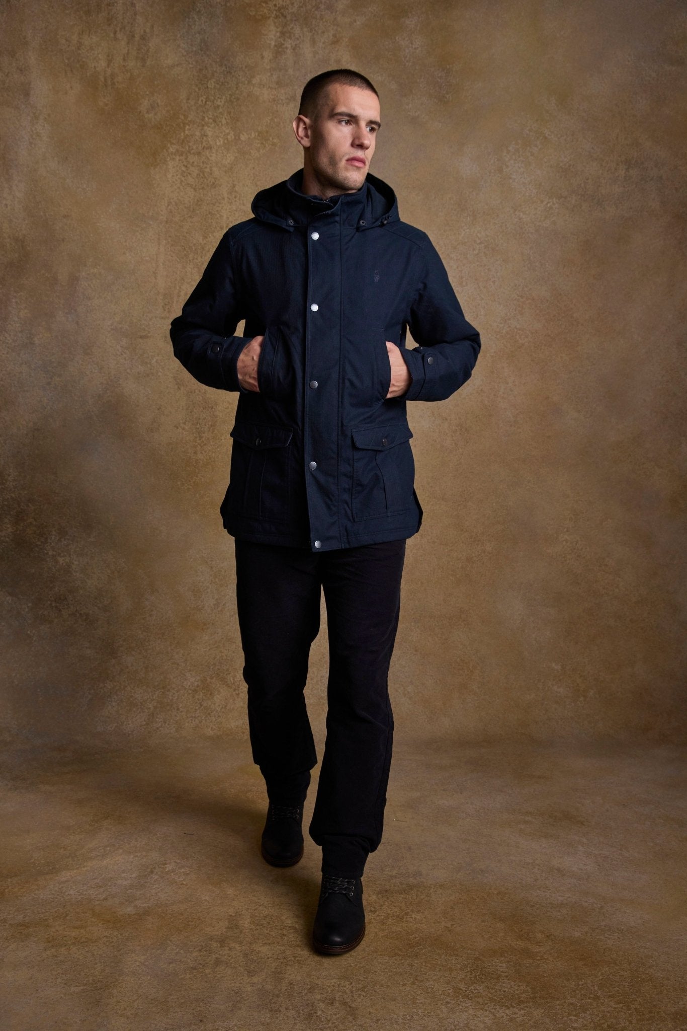 Jack Murphy Ireland - Michael Waterproof Jacket - Navy - Waterproof