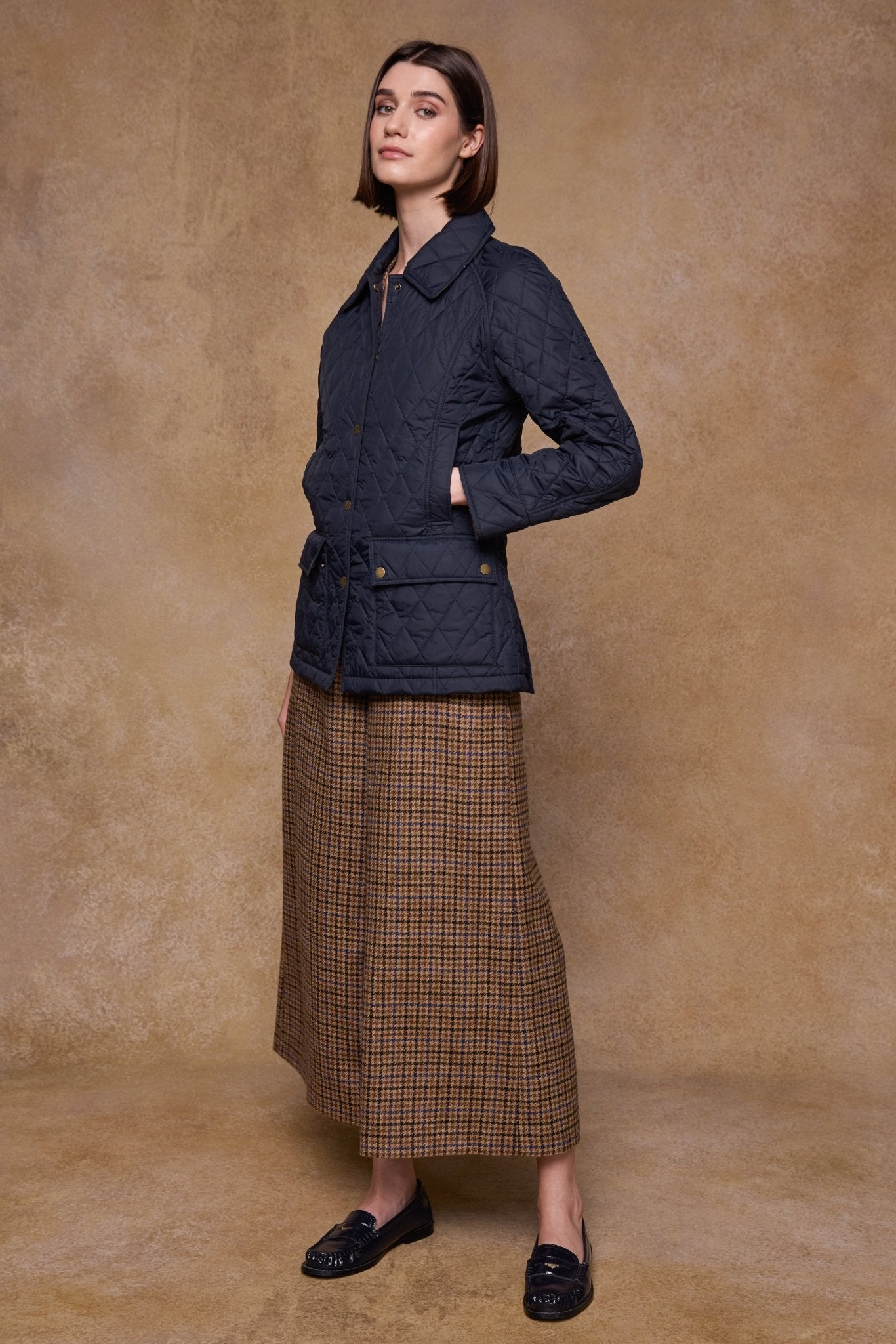 Jack Murphy Ireland - Molly Quilted Jacket - Navy - Quilts & Gilets