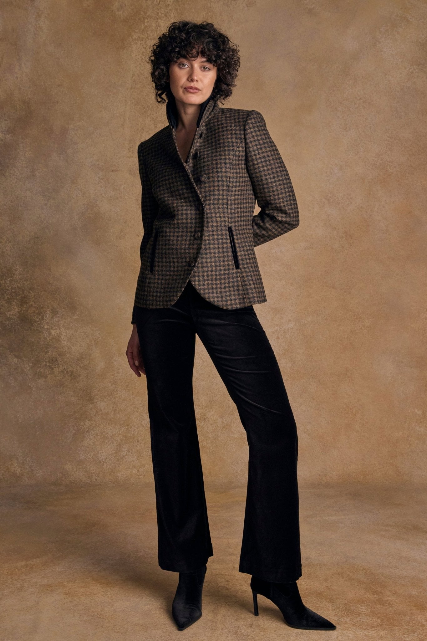 Jack Murphy Ireland - Nicole Tweed Jacket - Earth Check - Tweed