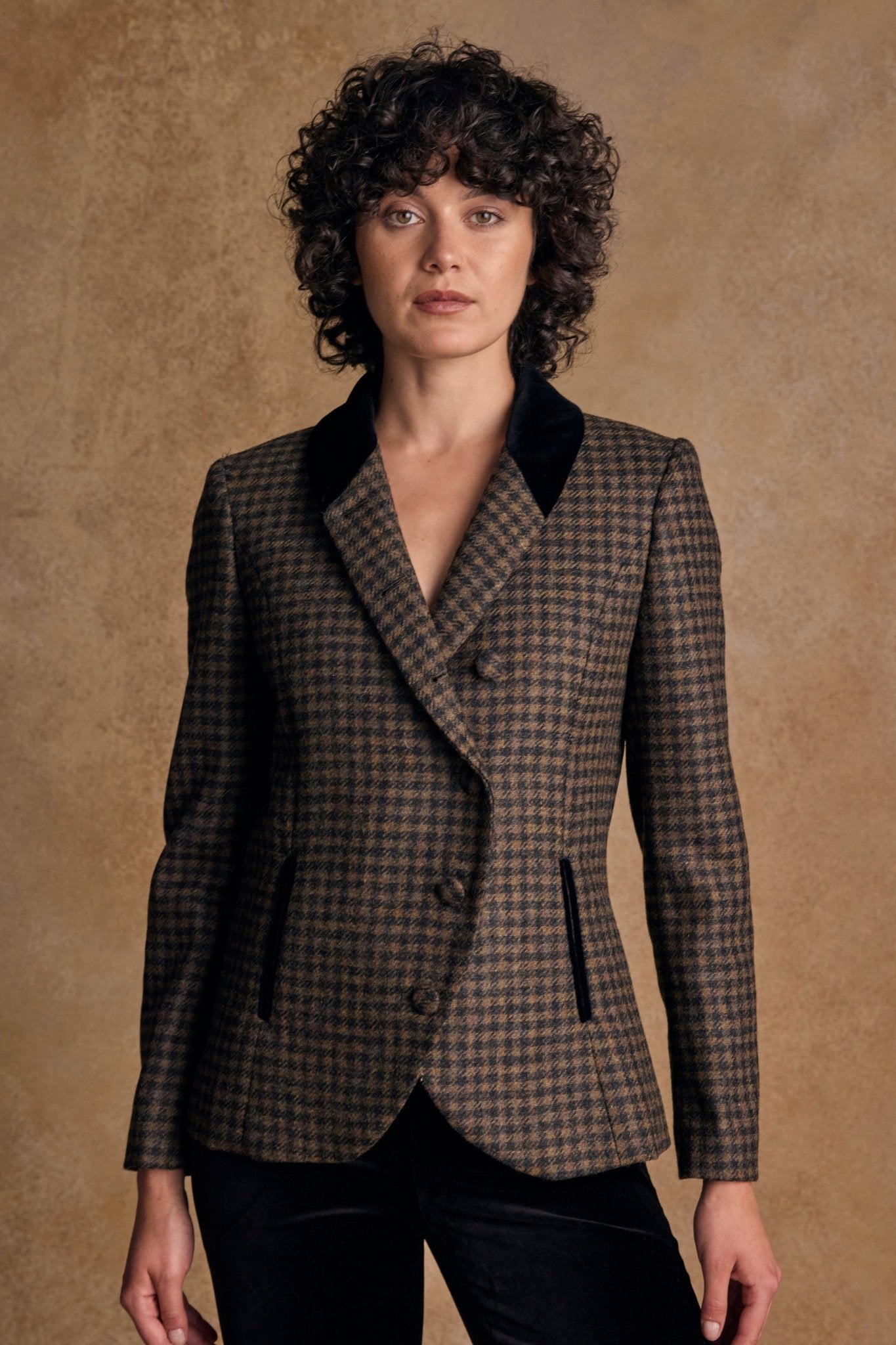 Jack Murphy Ireland - Nicole Tweed Jacket - Earth Check - Tweed
