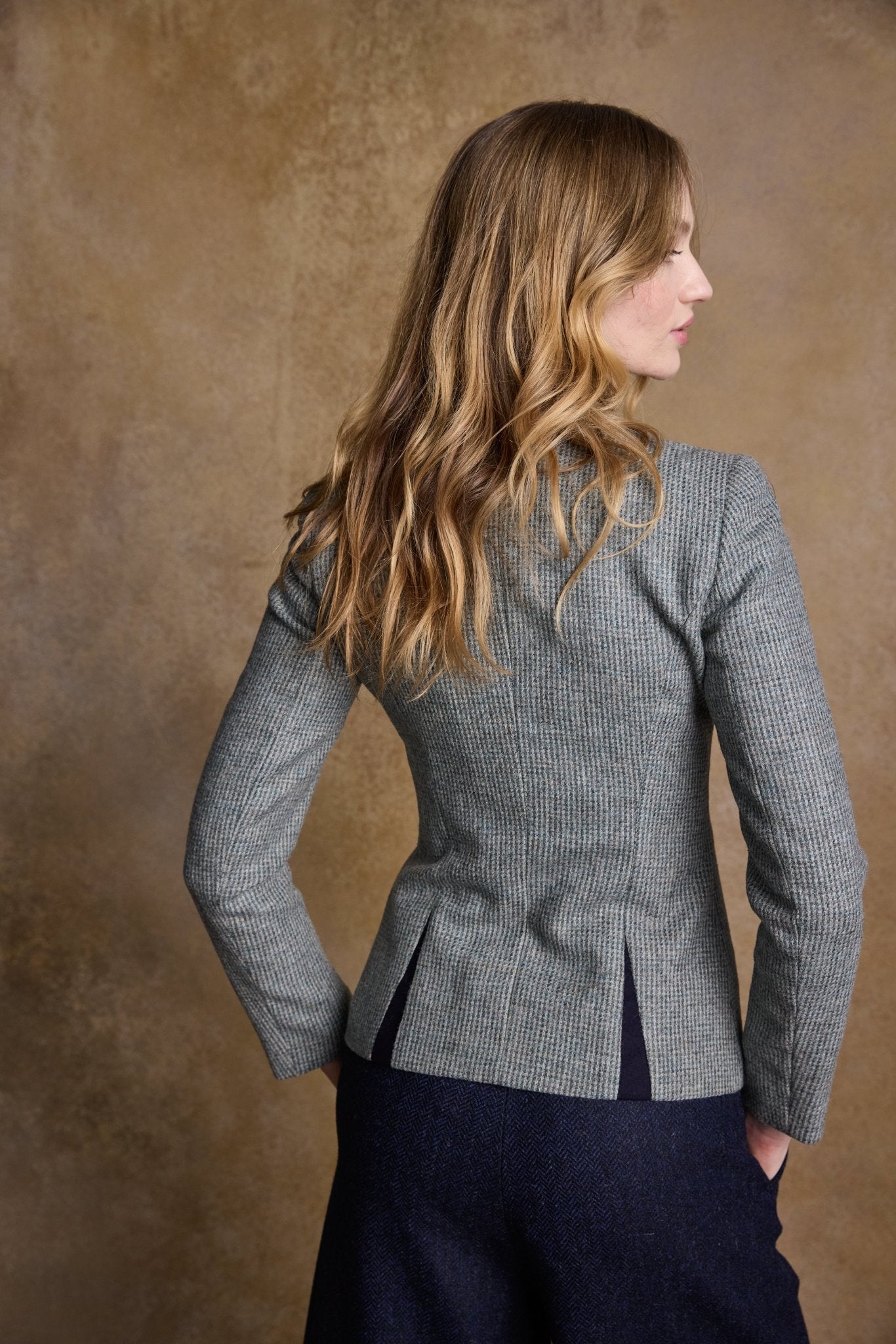 Jack Murphy Ireland - Nicole Tweed Jacket - Jade Weave - Tweed