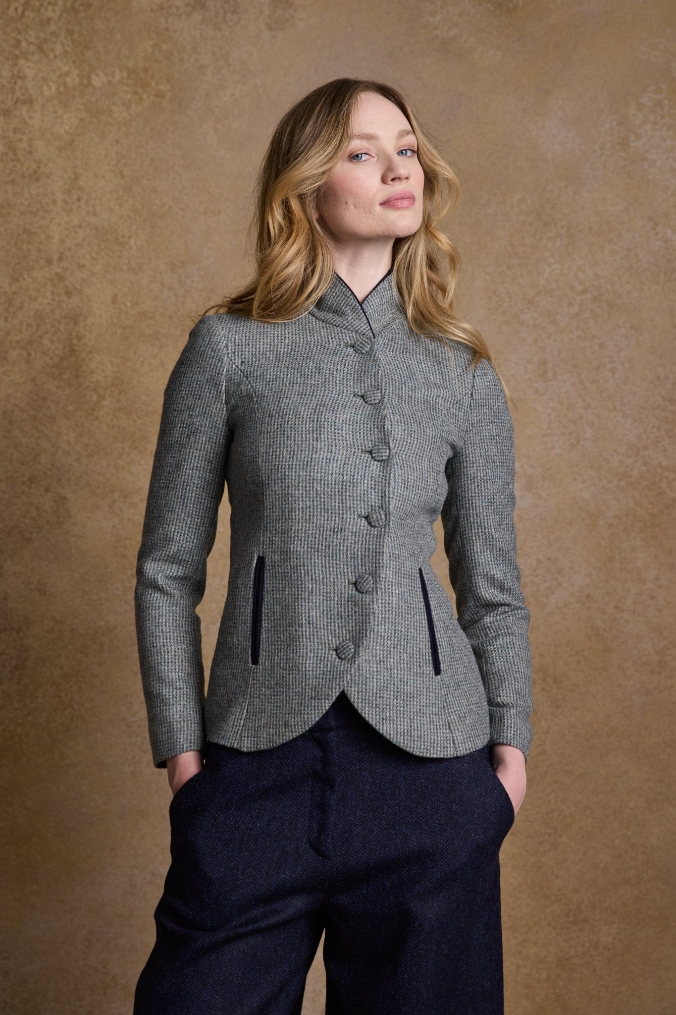 Jack Murphy Ireland - Nicole Tweed Jacket - Jade Weave - Tweed