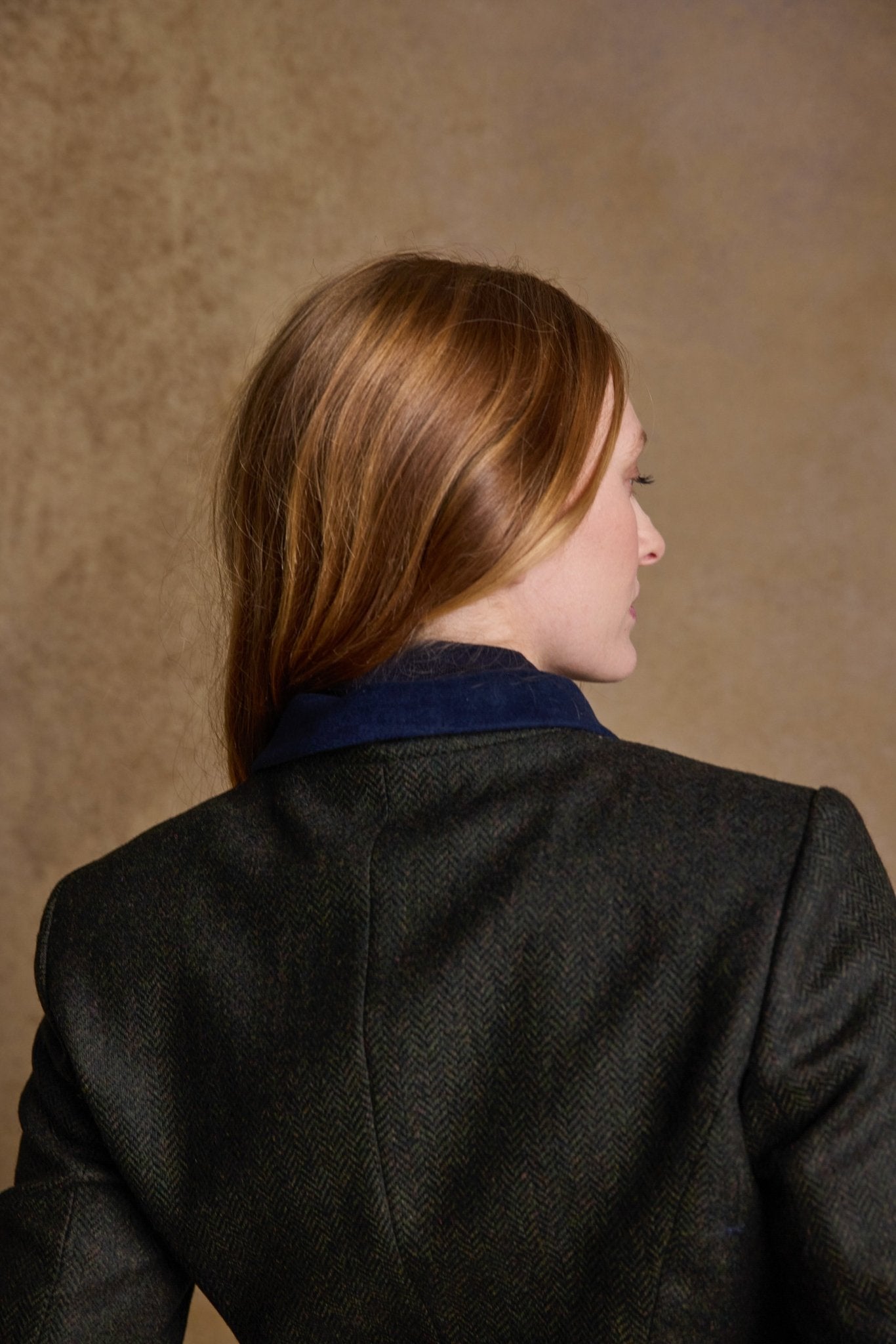 Jack Murphy Ireland - Nicole Tweed Jacket - Green Herringbone - Tweed