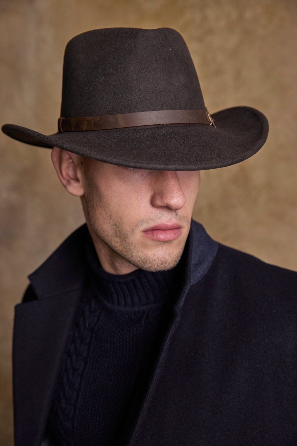 Felt hat Stetson Luna Felt Flat Brim Hat – McKinney Hat Company main image 4