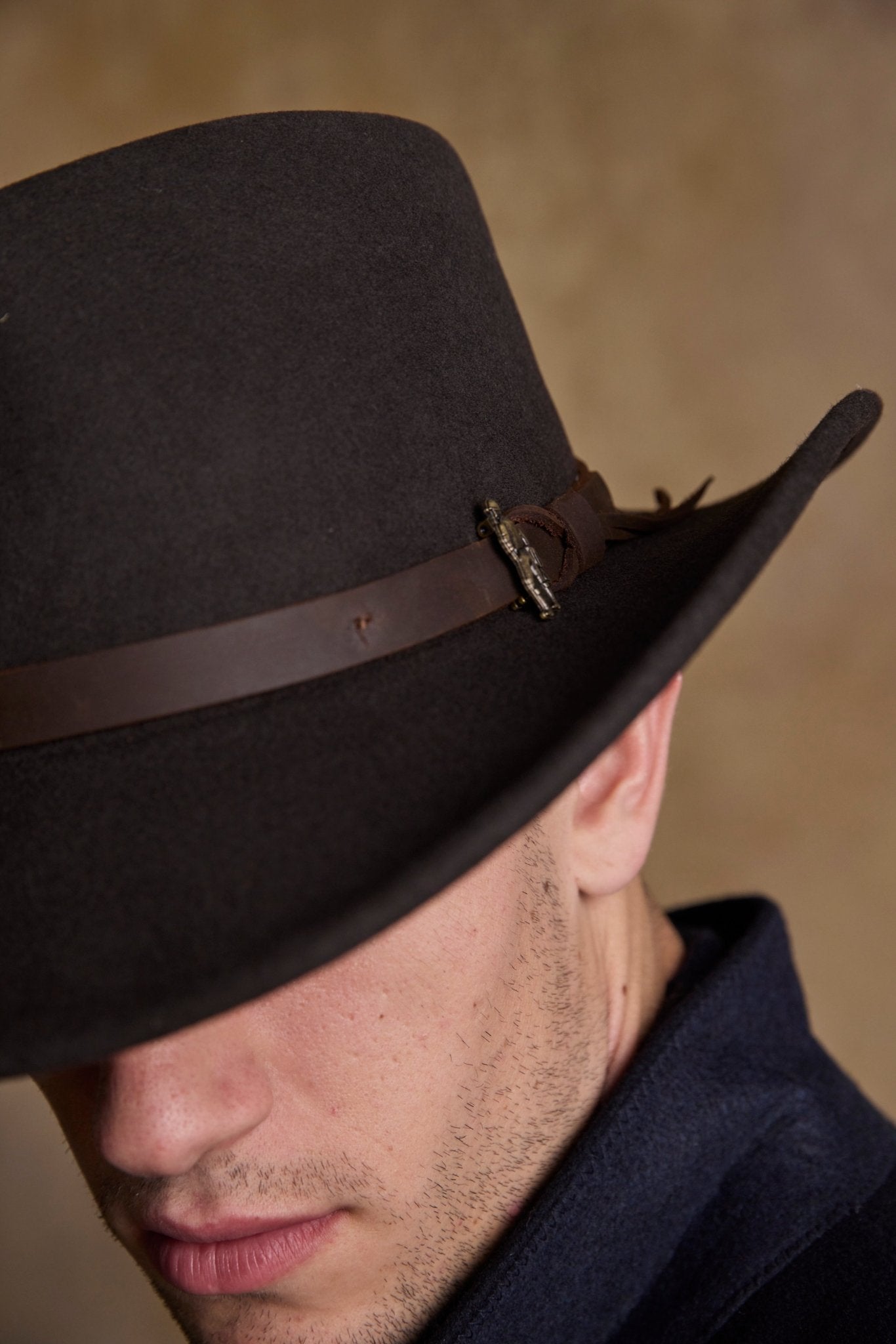 Jack Murphy Ireland - Boston Felt Hat - Brown - Hats