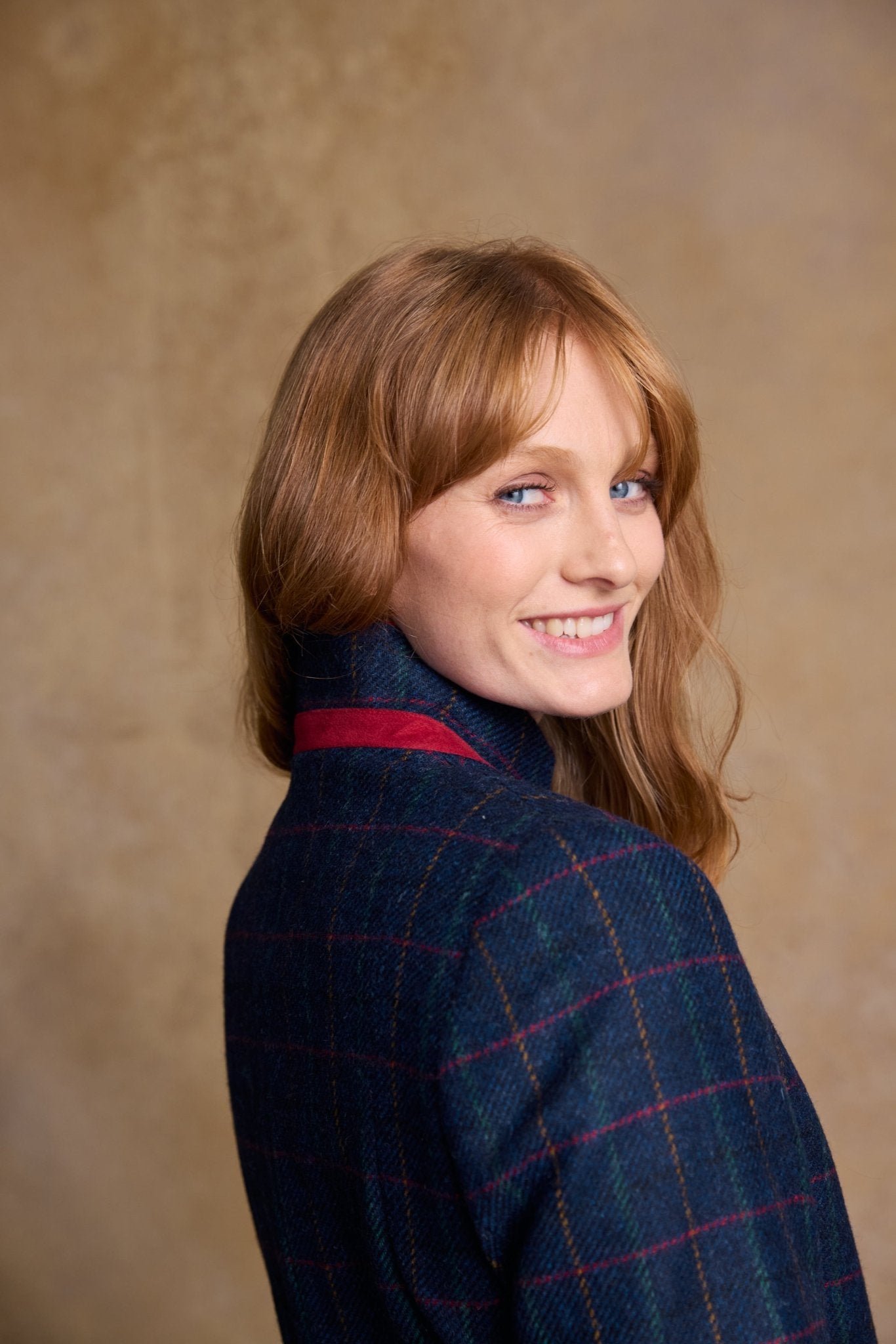 Jack Murphy Ireland - Pamela Tweed Coat - Primary Navy - Tweed