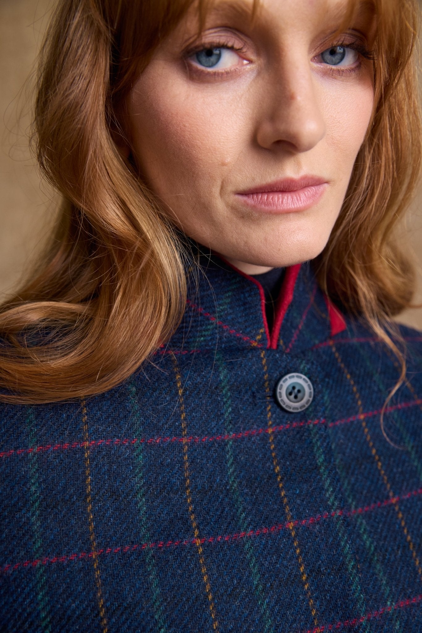 Jack Murphy Ireland - Pamela Tweed Coat - Primary Navy - Tweed