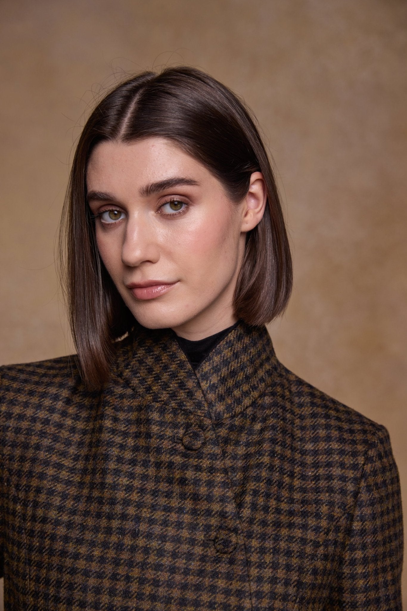 Jack Murphy Clothing - Robin Tweed Coat - Earth Check - Tweed