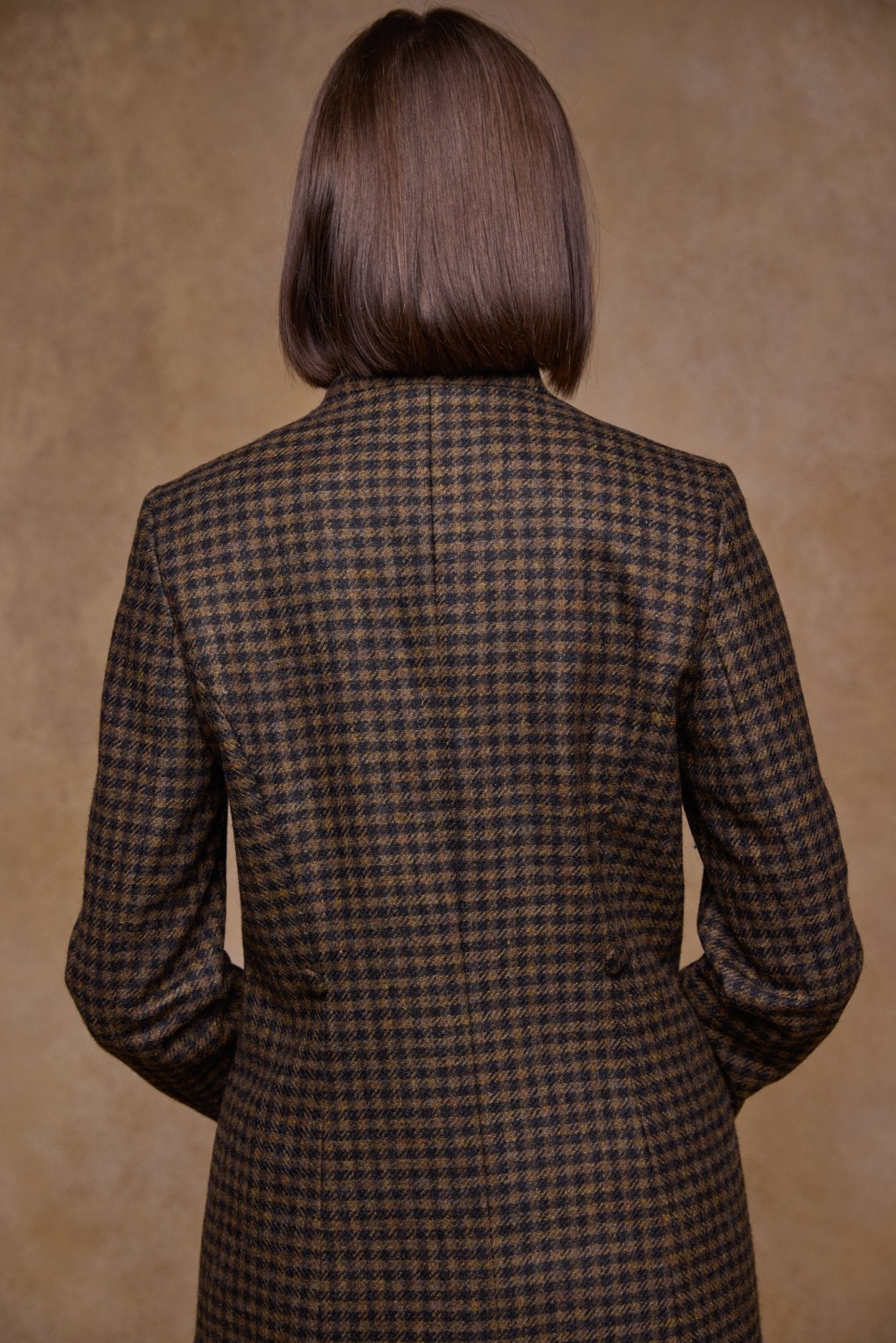 Jack Murphy Clothing - Robin Tweed Coat - Earth Check - Tweed