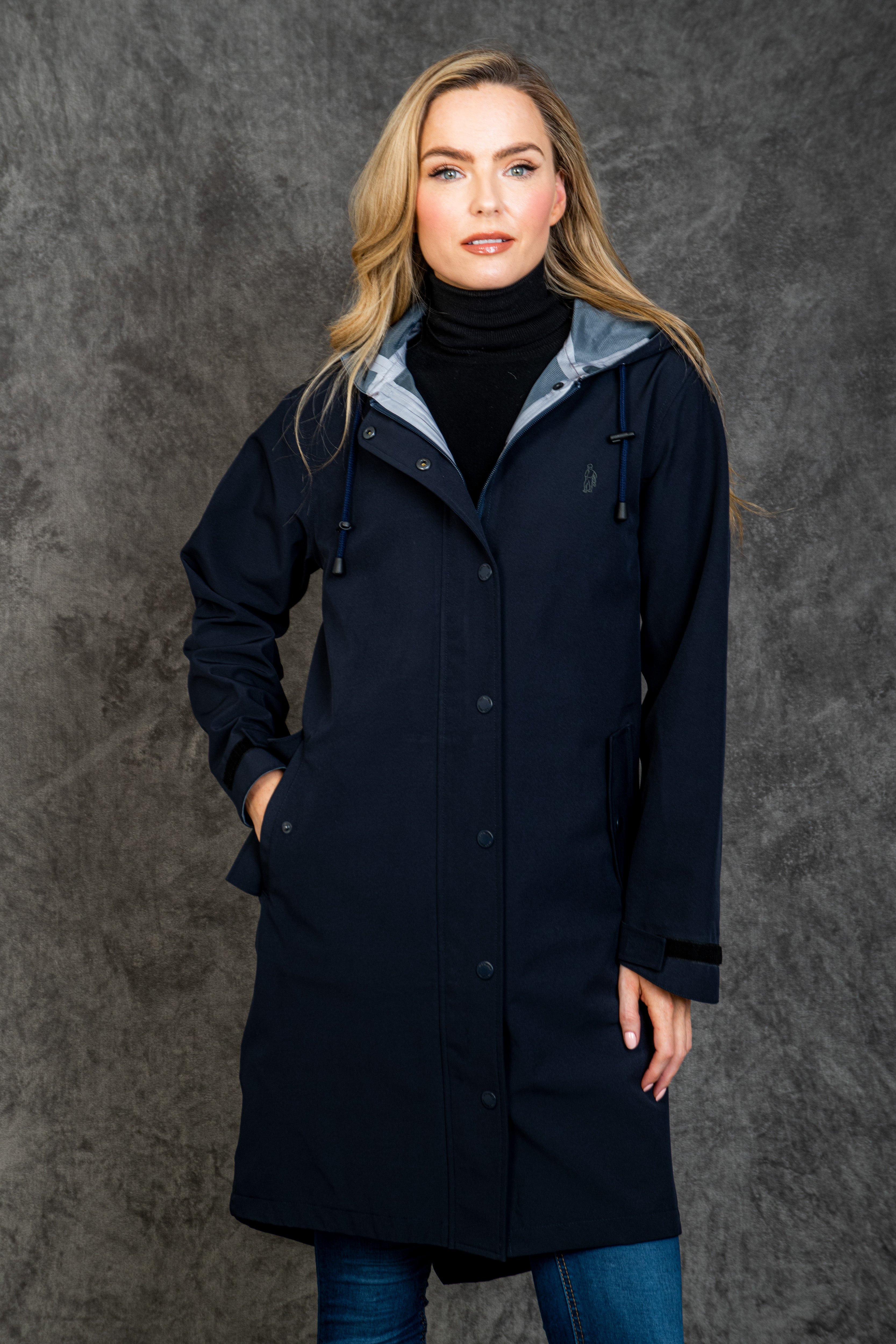 Fiadh Waterproof Jacket - Navy