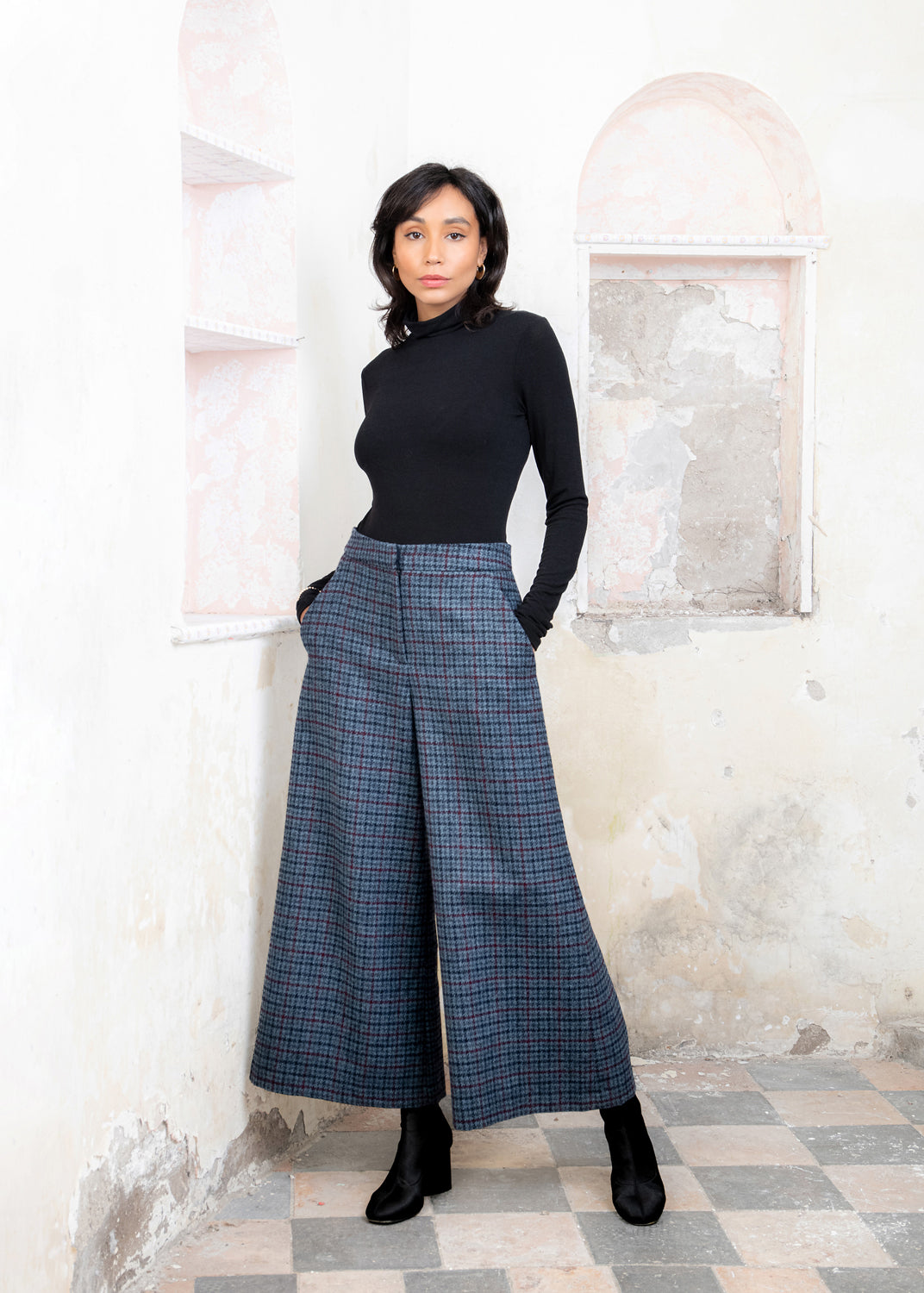 Jupe best sale culotte tweed