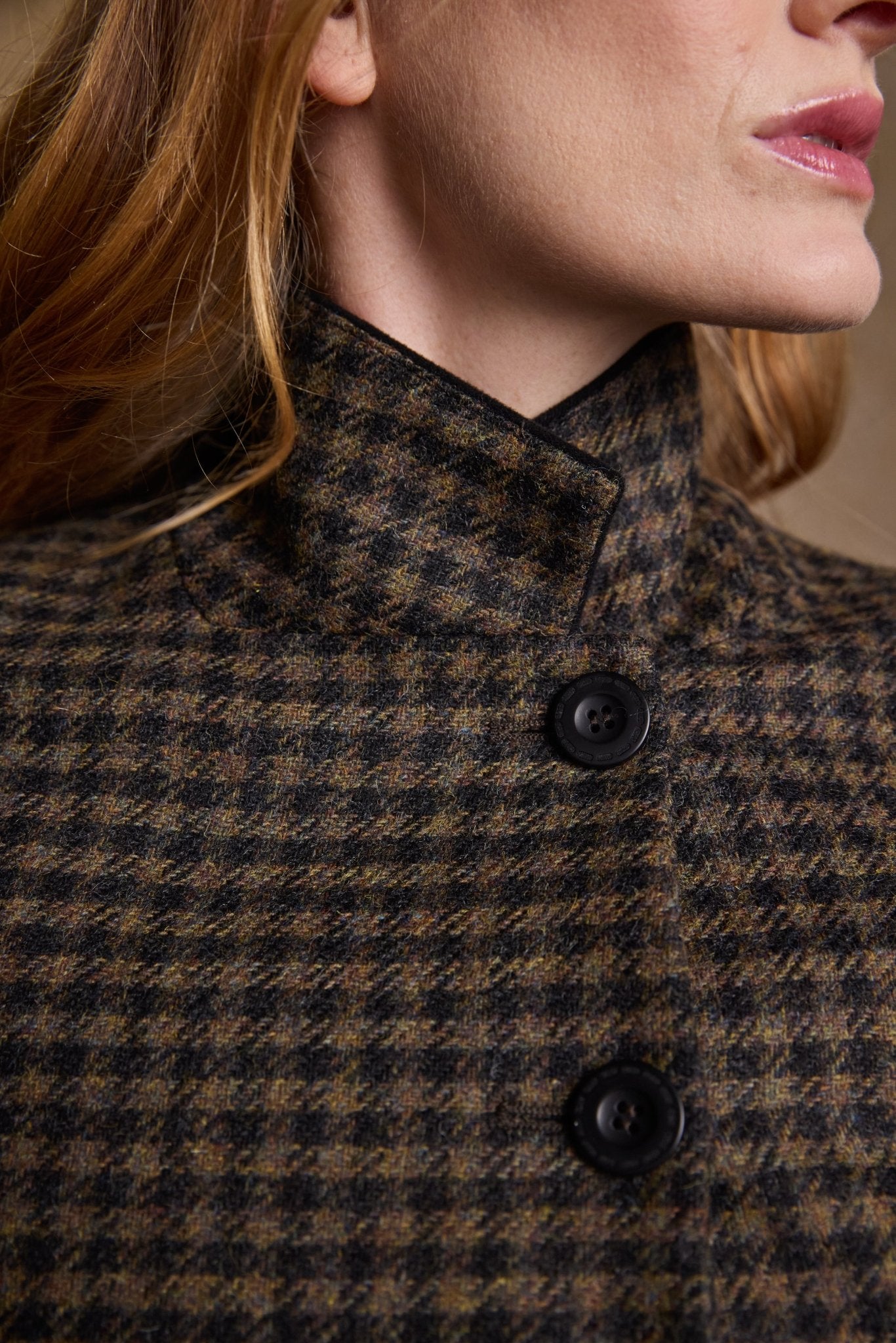 Jack Murphy Ireland - Sasha Tweed Jacket - Earth Check - Tweed