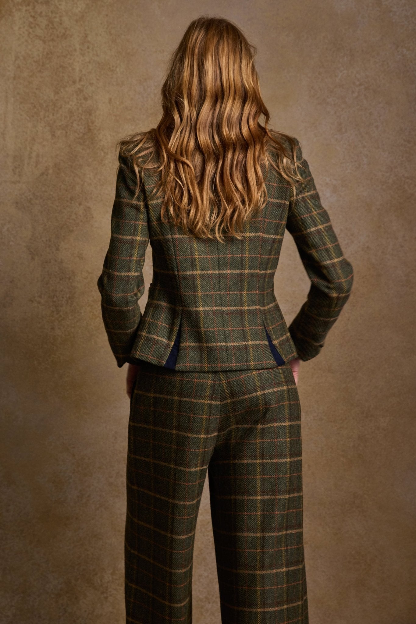 Jack Murphy Ireland - Sasha Tweed Jacket - Country Green Check - Tweed