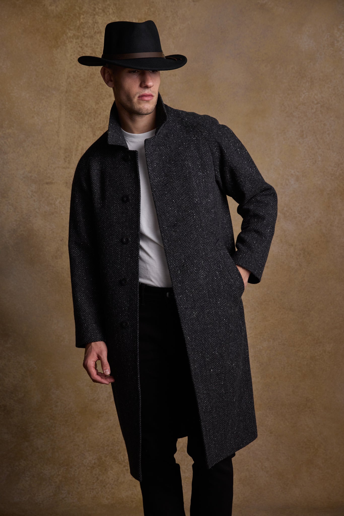Jack Murphy Ireland - Boston Felt Hat - Black - Hats